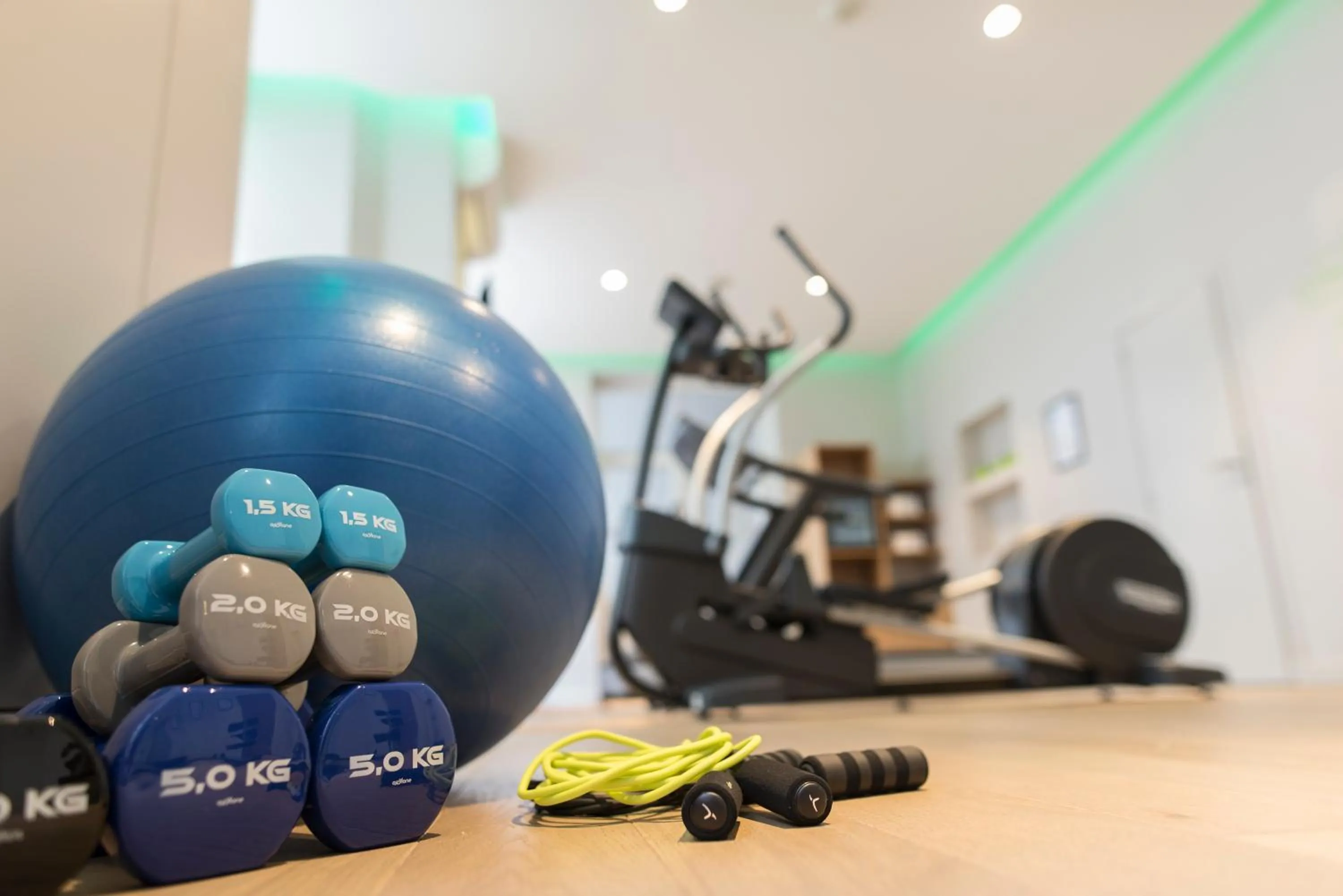 Fitness centre/facilities in Hotel le Dixseptieme