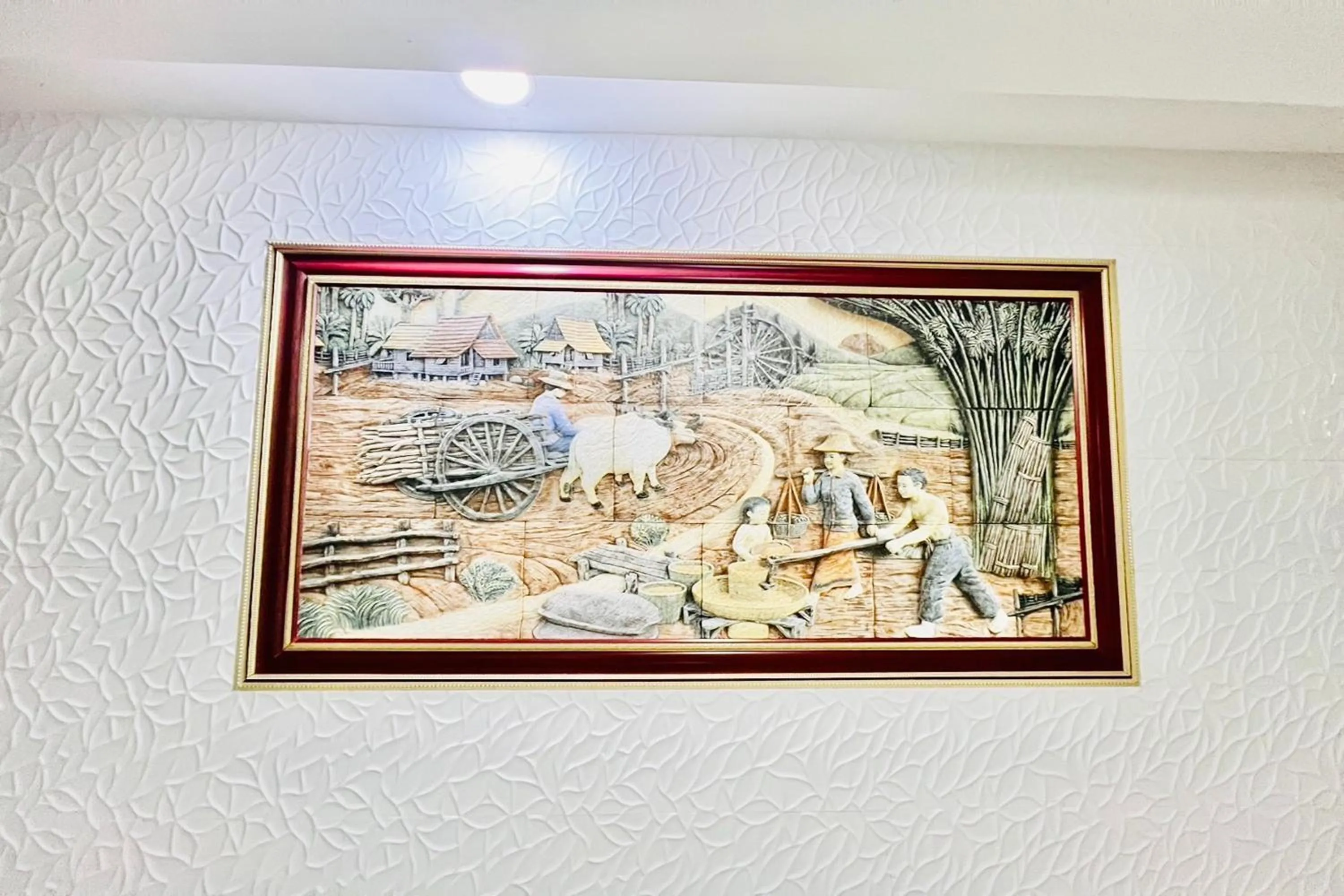 Decorative detail in Veerakit Grand Hotel