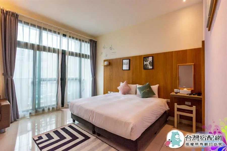 Bed in Kenting Dio Inn