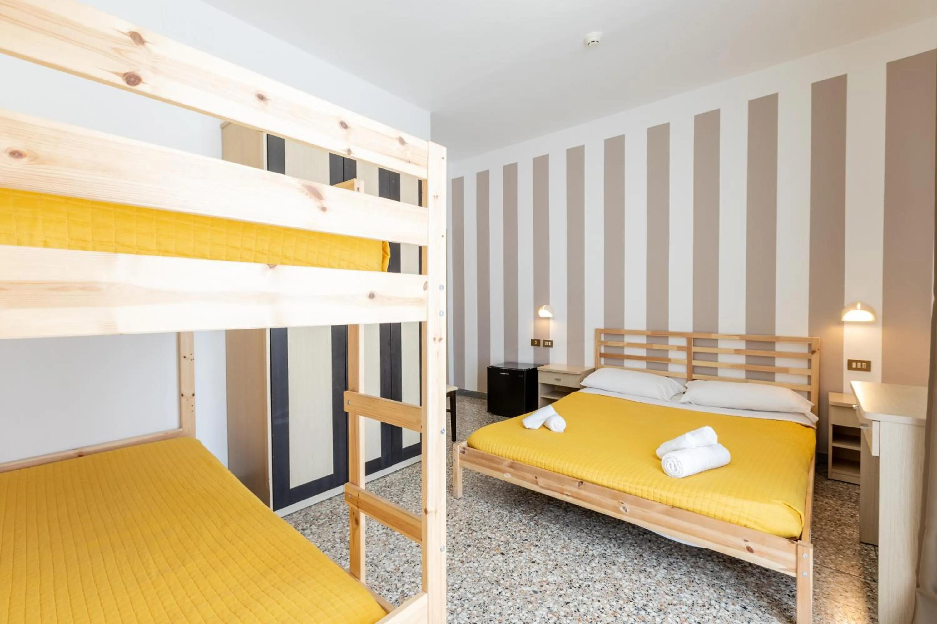 Bed in Beach Hotel Clerice