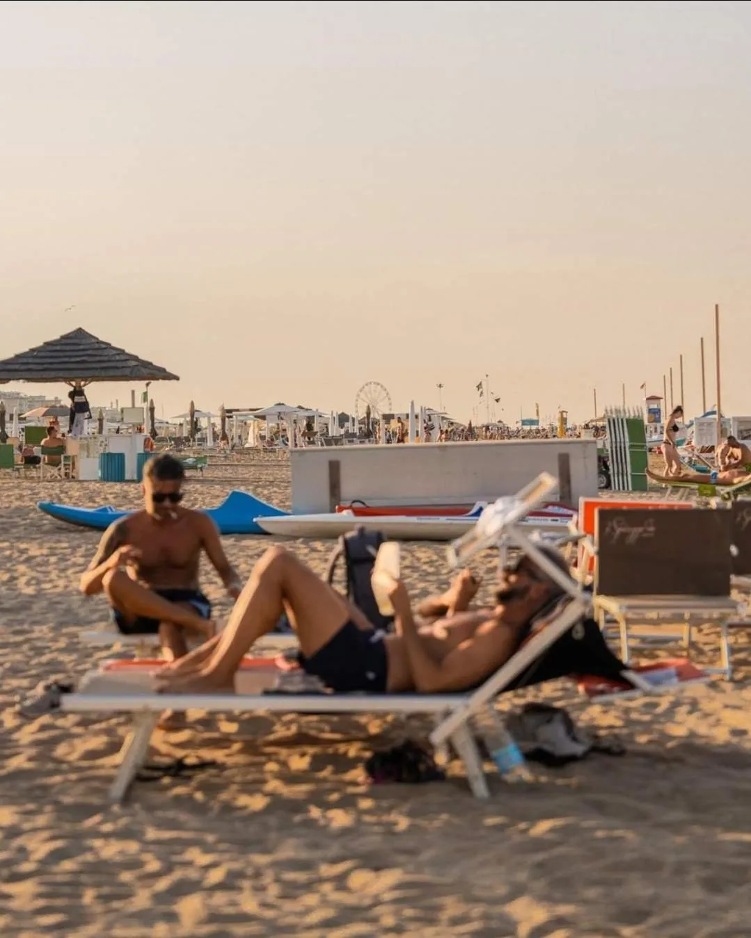 People in Beach Hotel Clerice