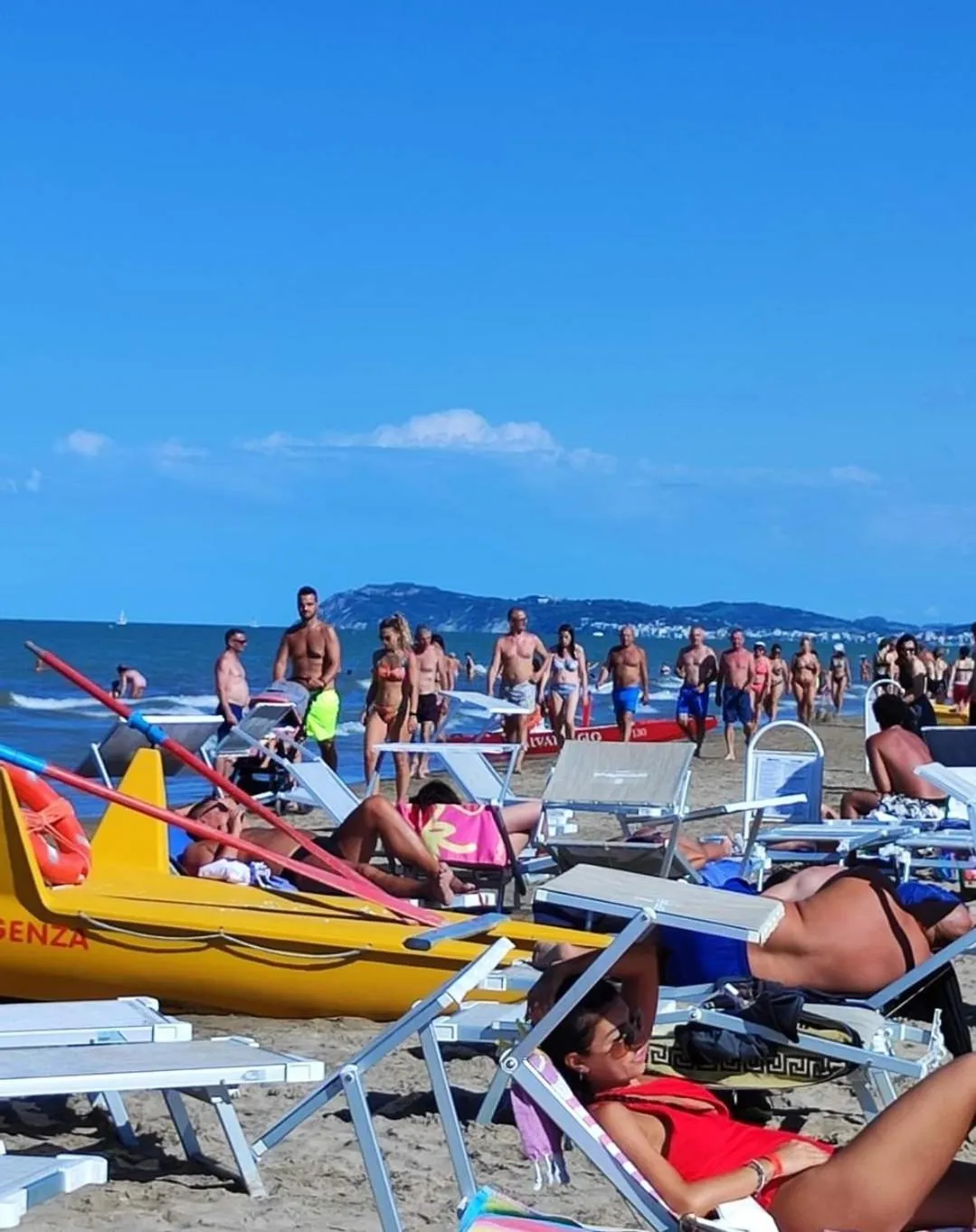 People in Beach Hotel Clerice
