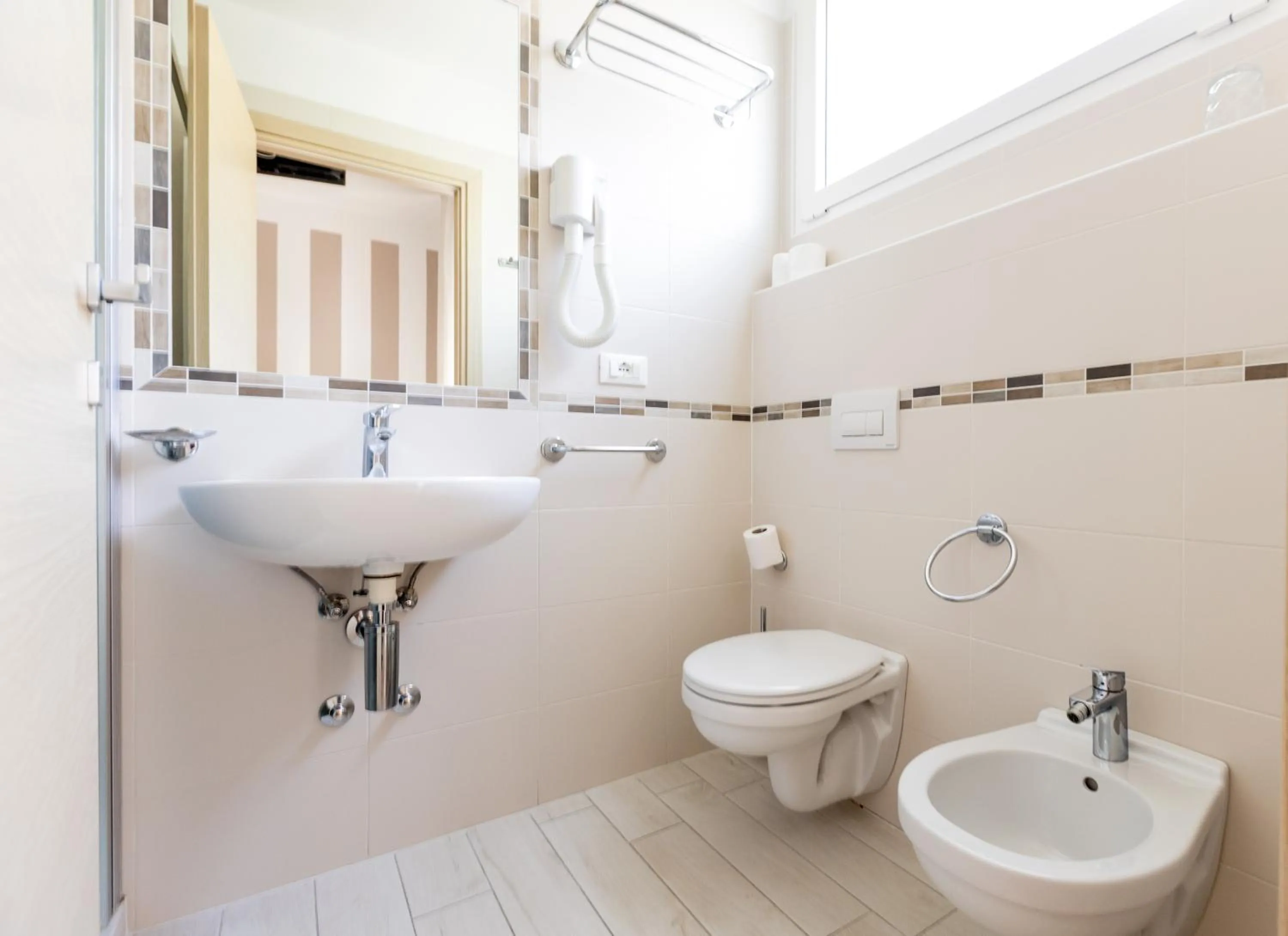 Toilet in Beach Hotel Clerice