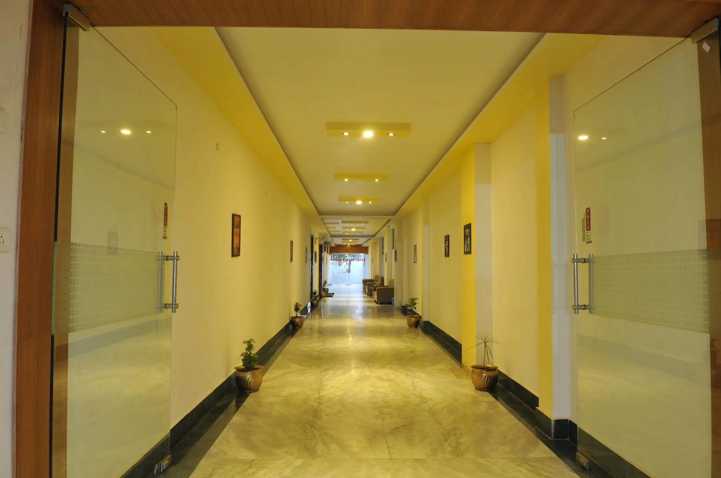 Lobby or reception in New Hotel Shiva