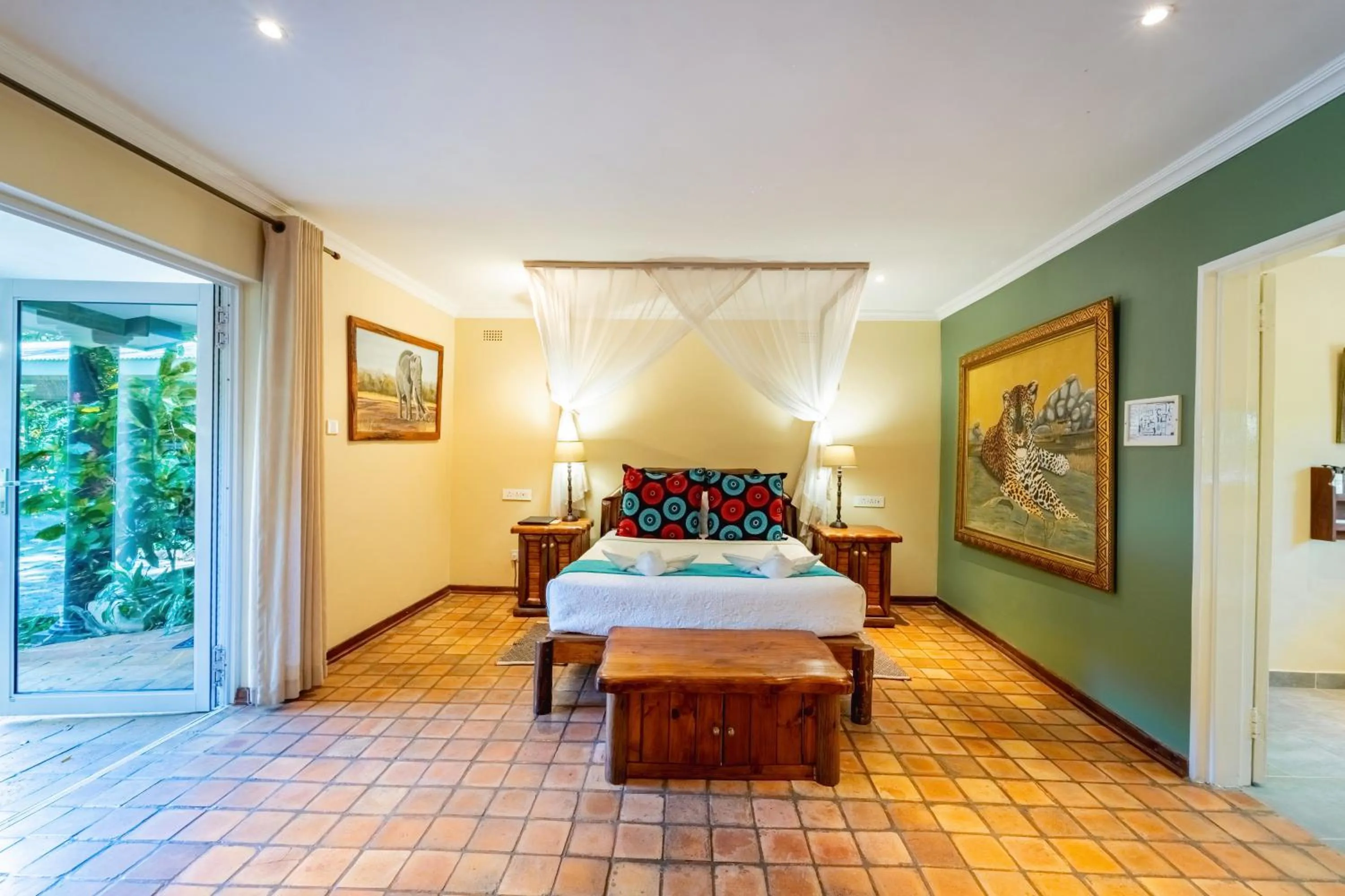 Bed in Bayete Guest Lodge