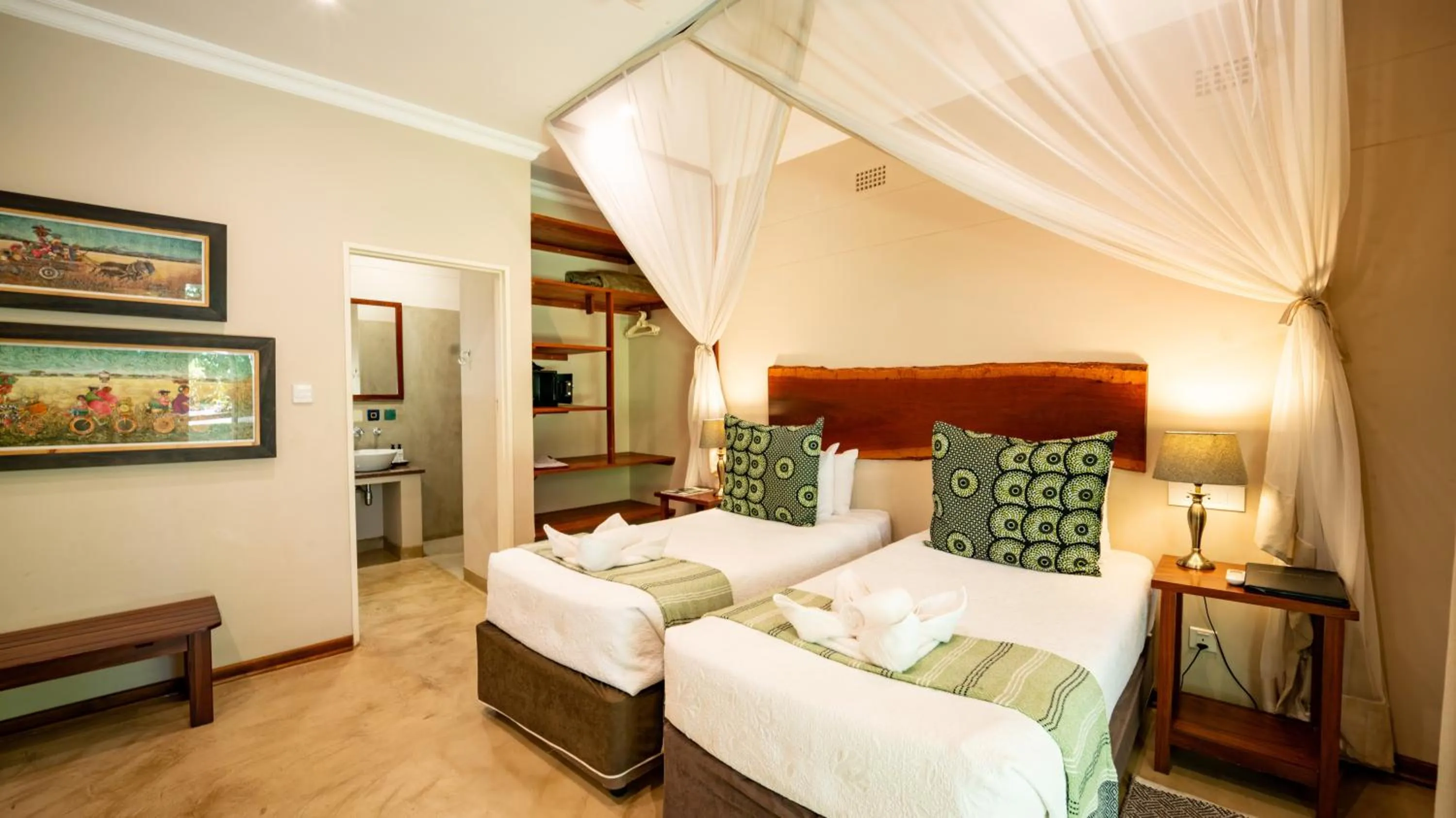 Bed in Bayete Guest Lodge