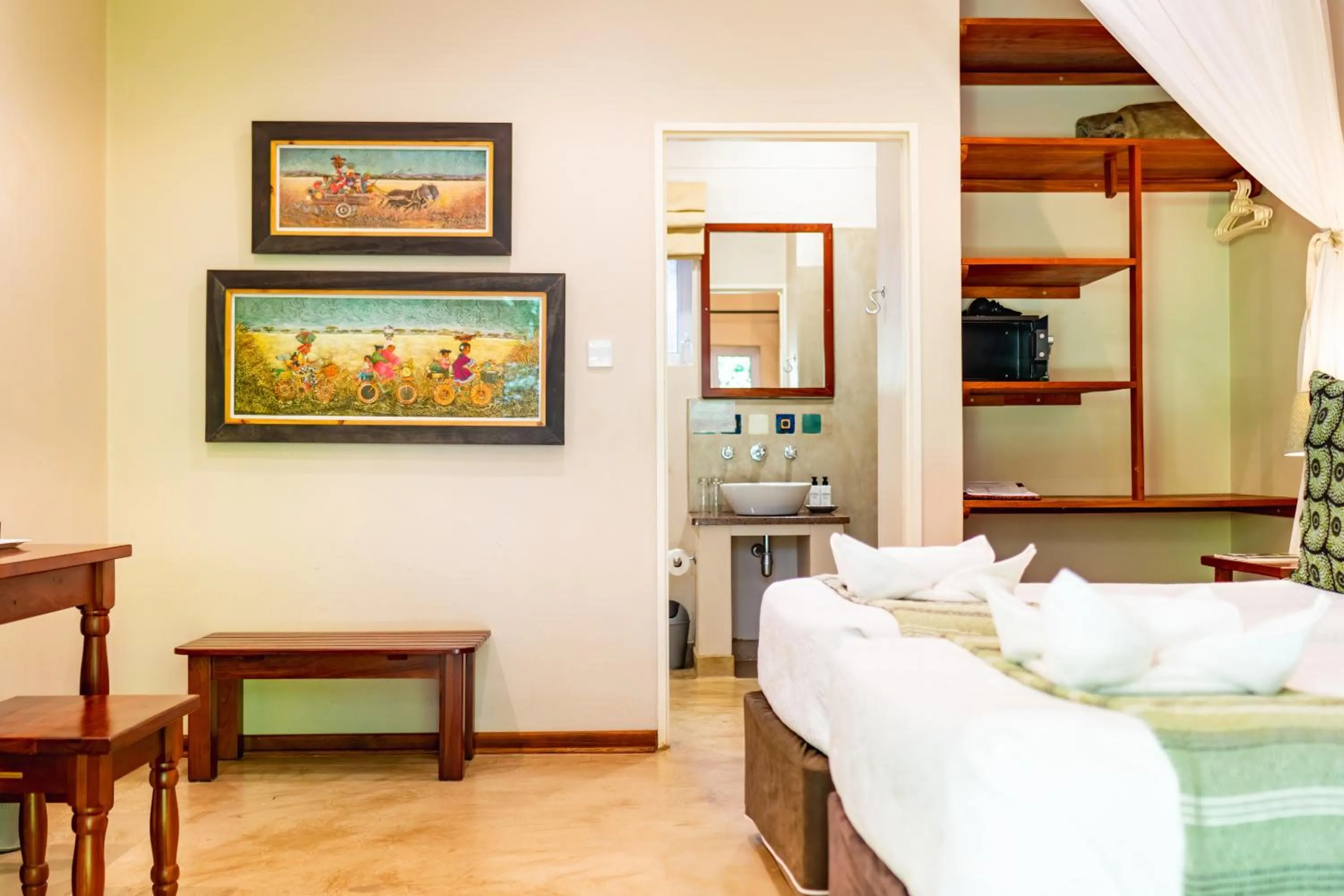 Bed in Bayete Guest Lodge