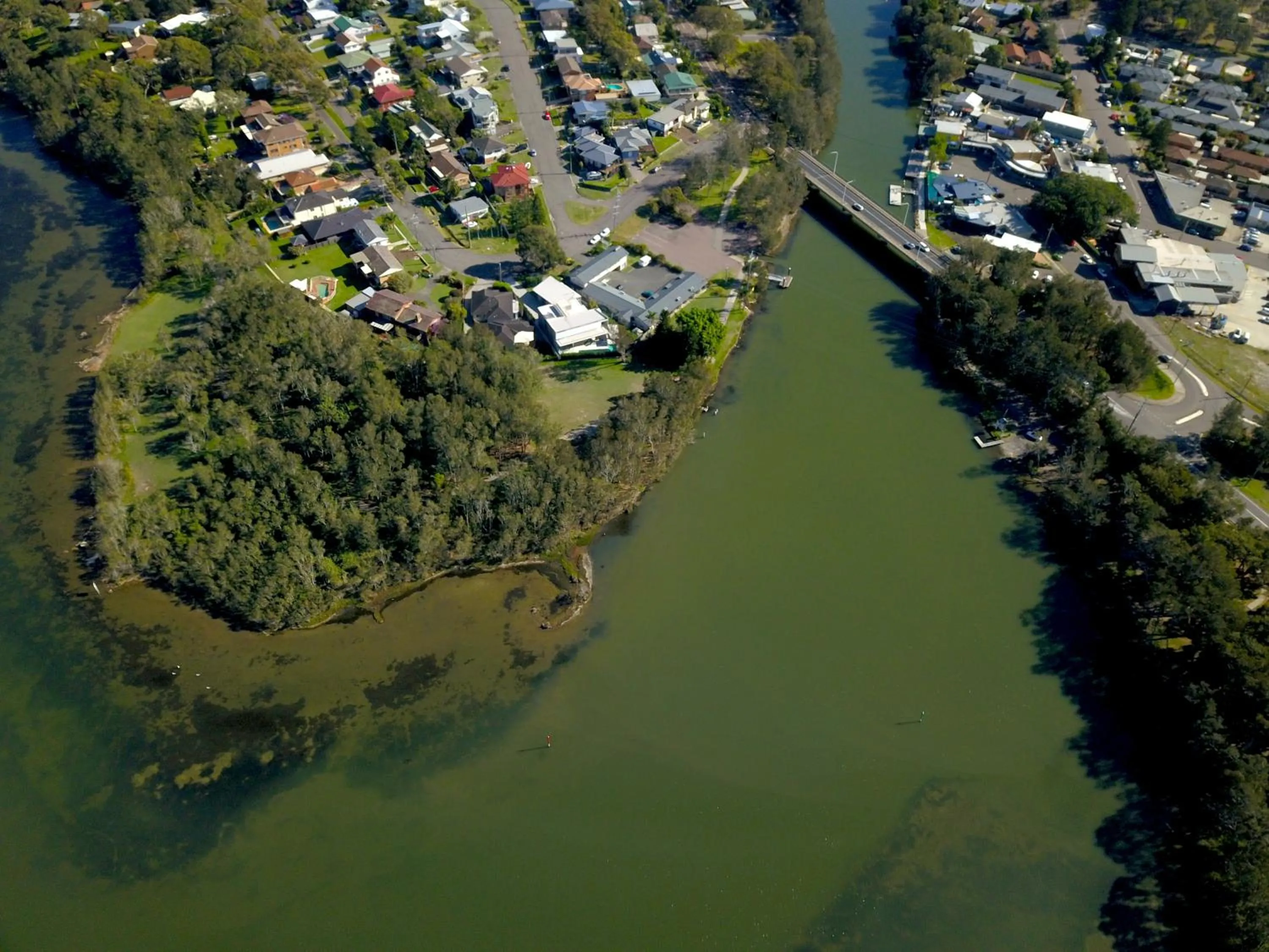 Bird's eye view in Hibiscus Lakeside Motel