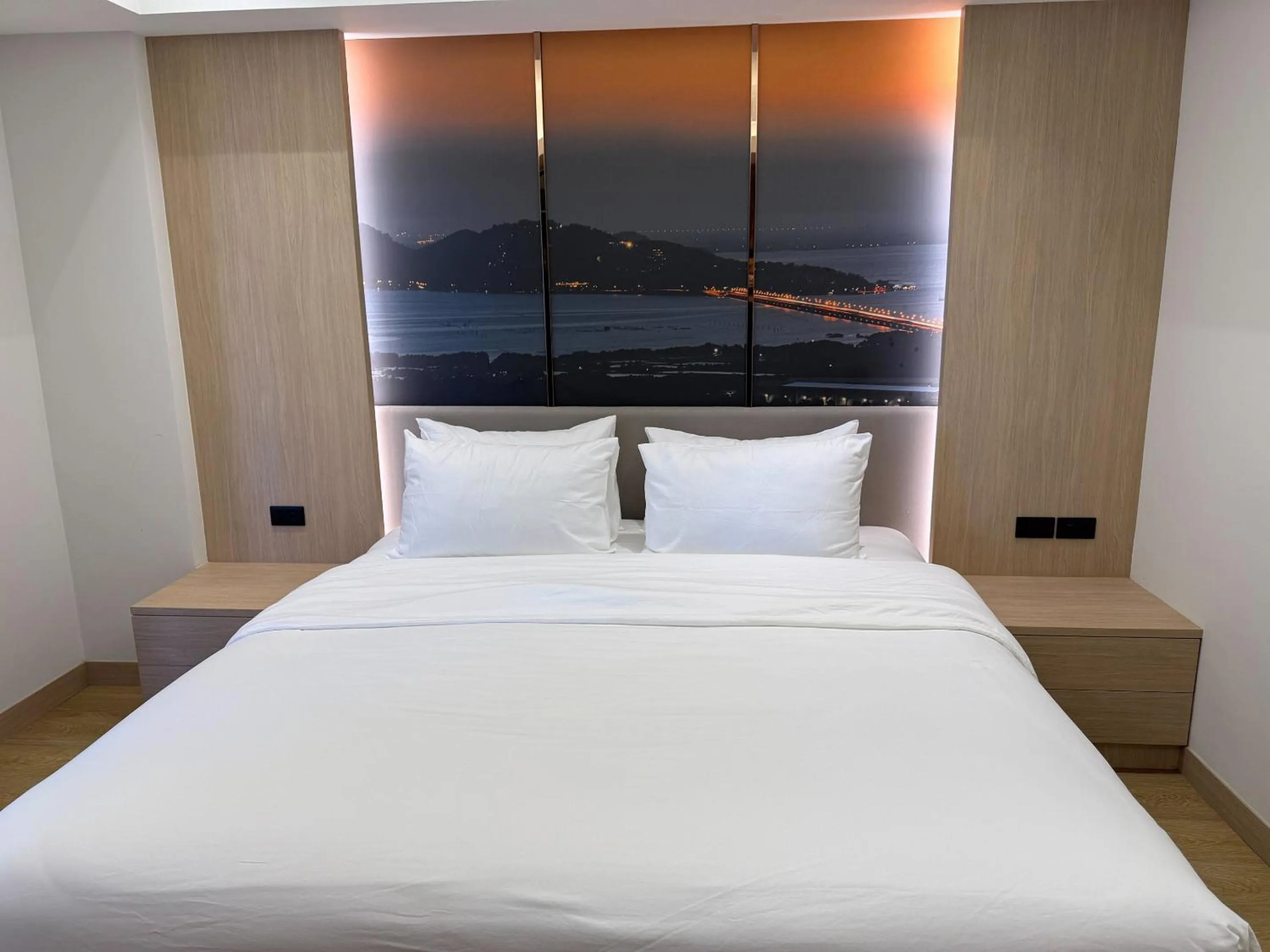 Bed in Viva Hotel Songkhla