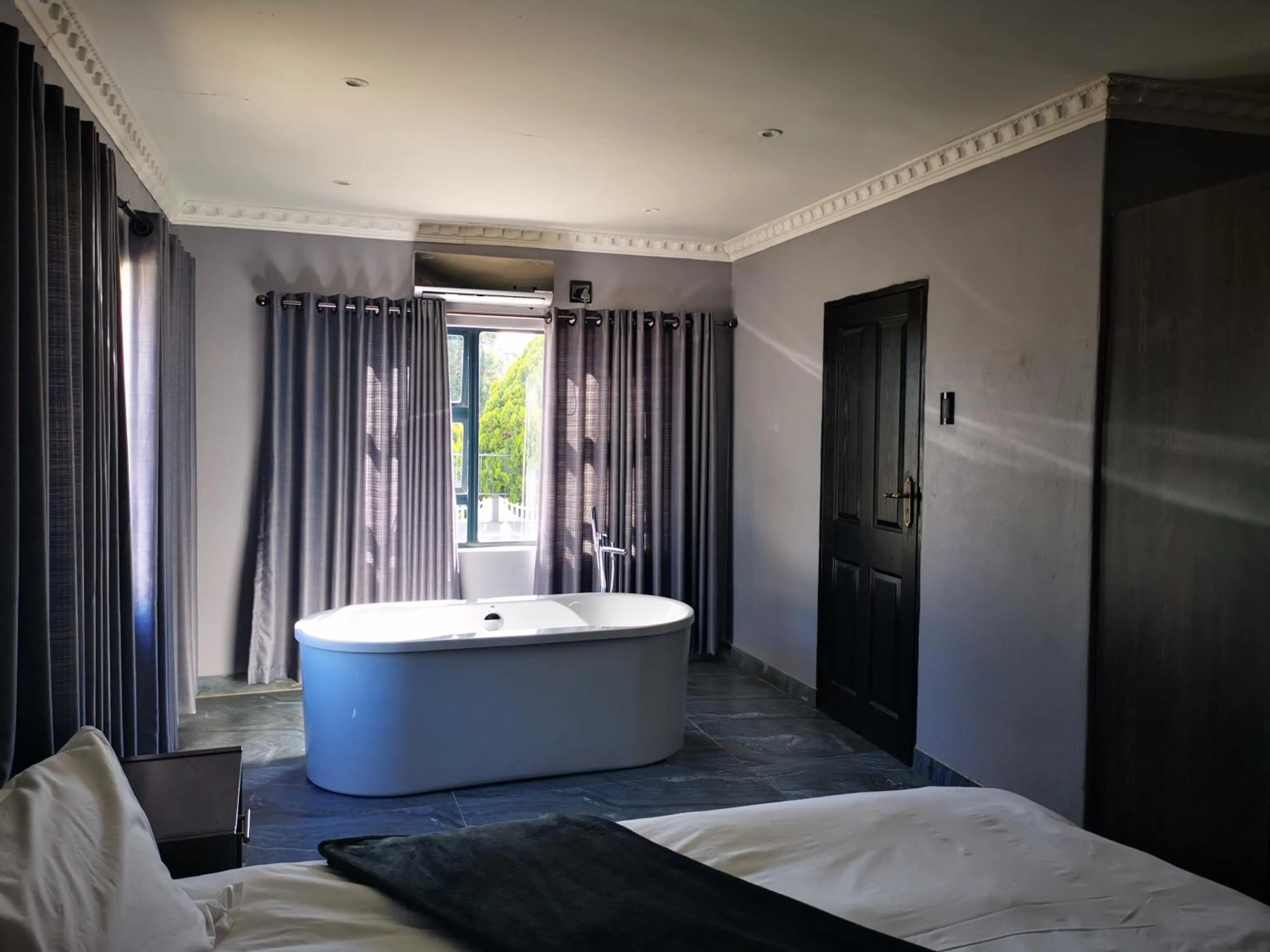 Bathroom, Bed in The Green Olive Guesthouse