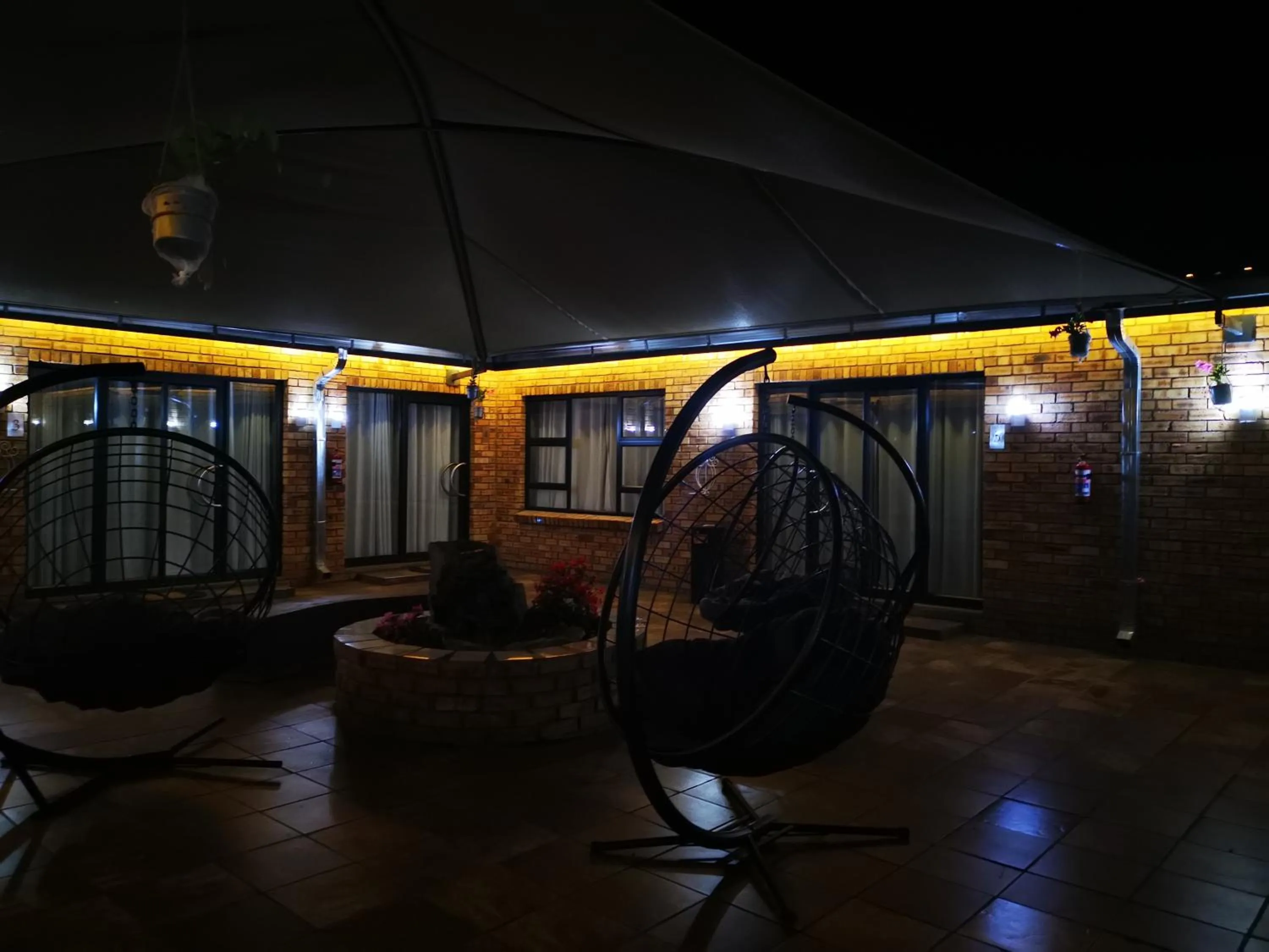 Patio in The Green Olive Guesthouse