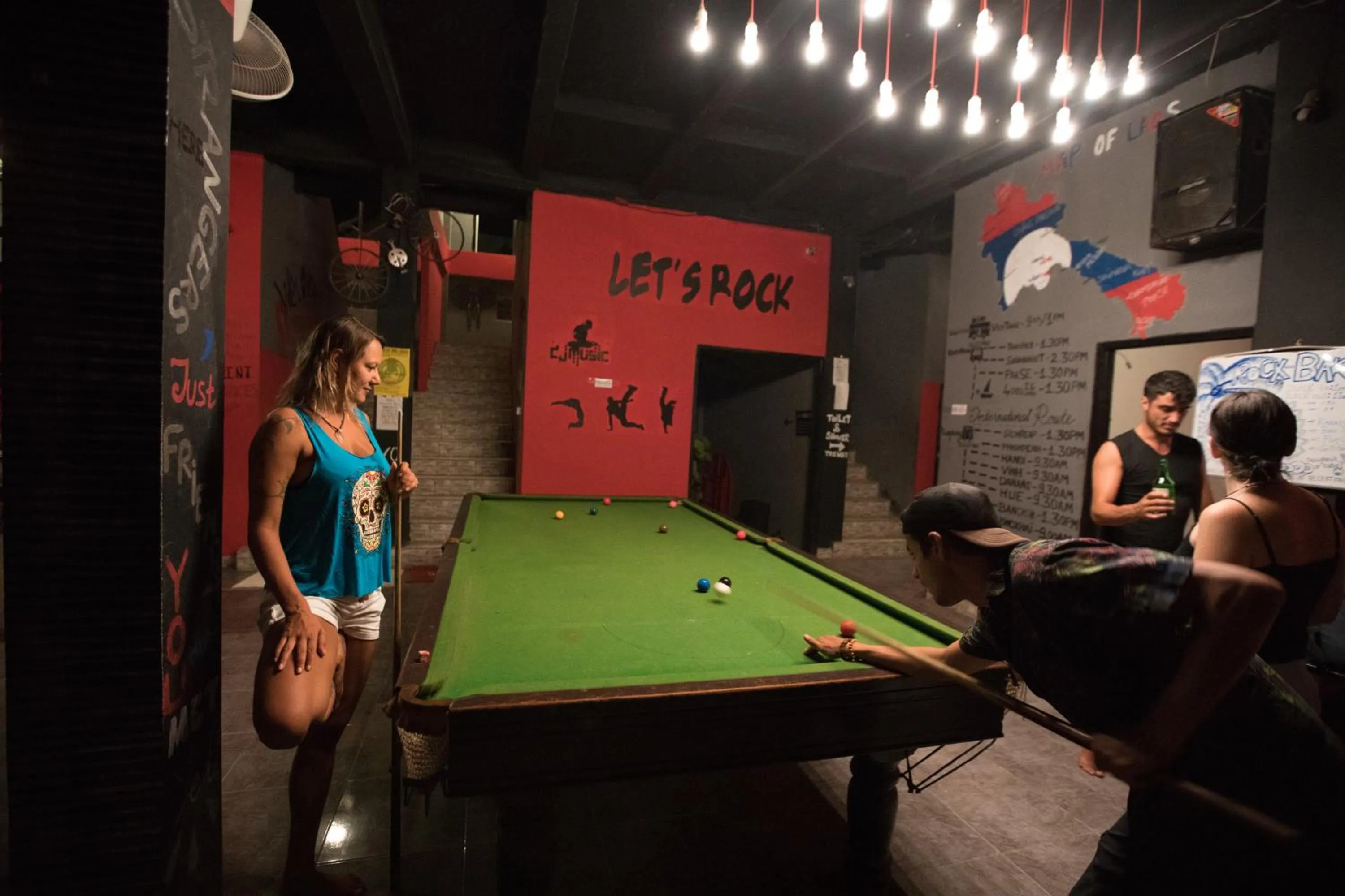 Activities in Vangvieng Rock Backpacker Rooftop Hostel