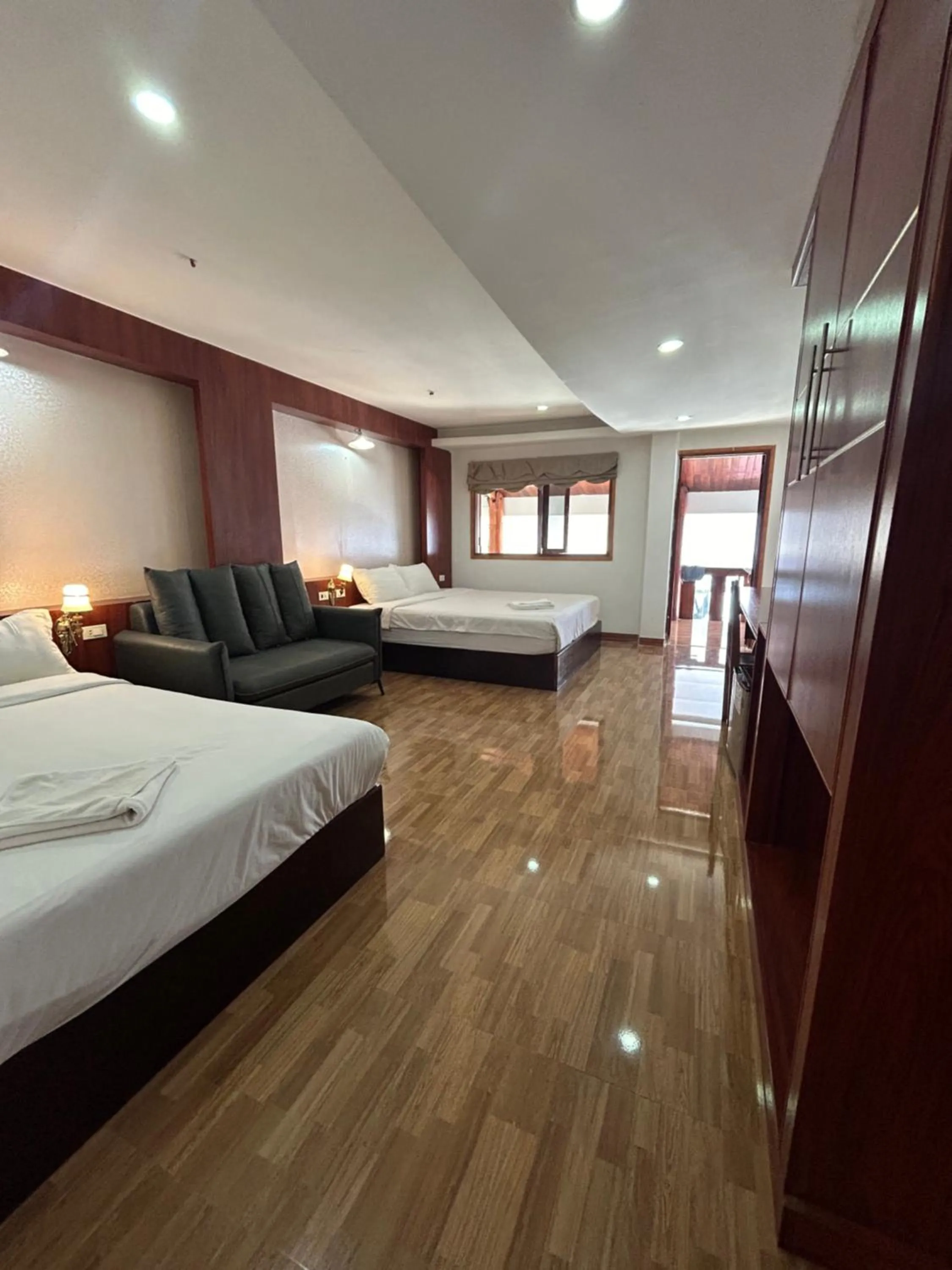 Bedroom, Bed in Vangvieng Rock Backpacker Rooftop Hostel