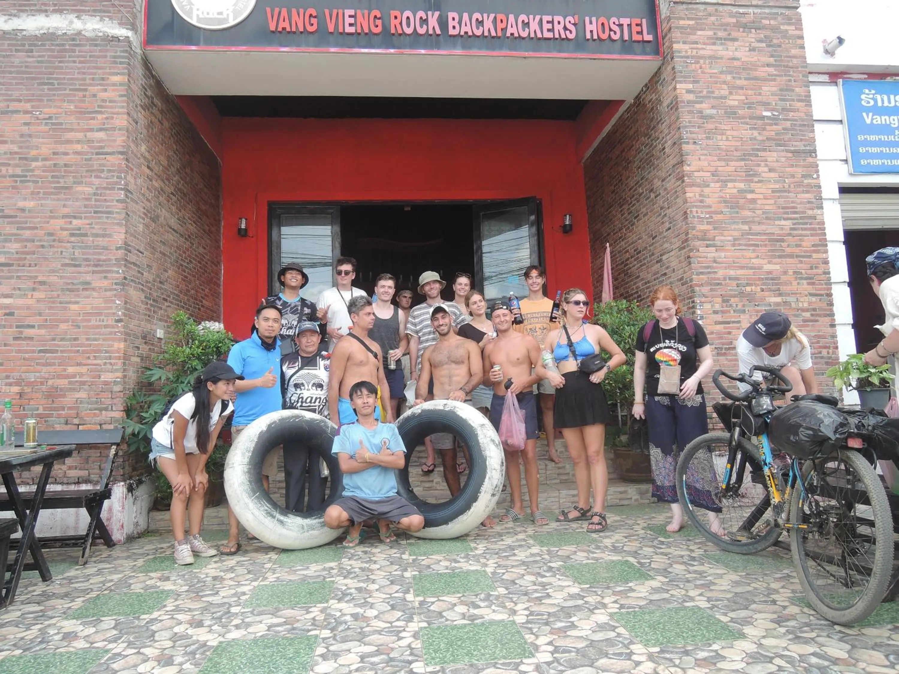Activities in Vangvieng Rock Backpacker Rooftop Hostel