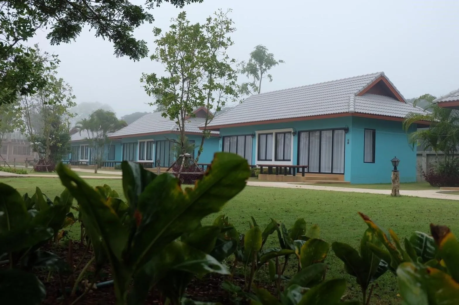 Property building in Lampang Green Garden Resort