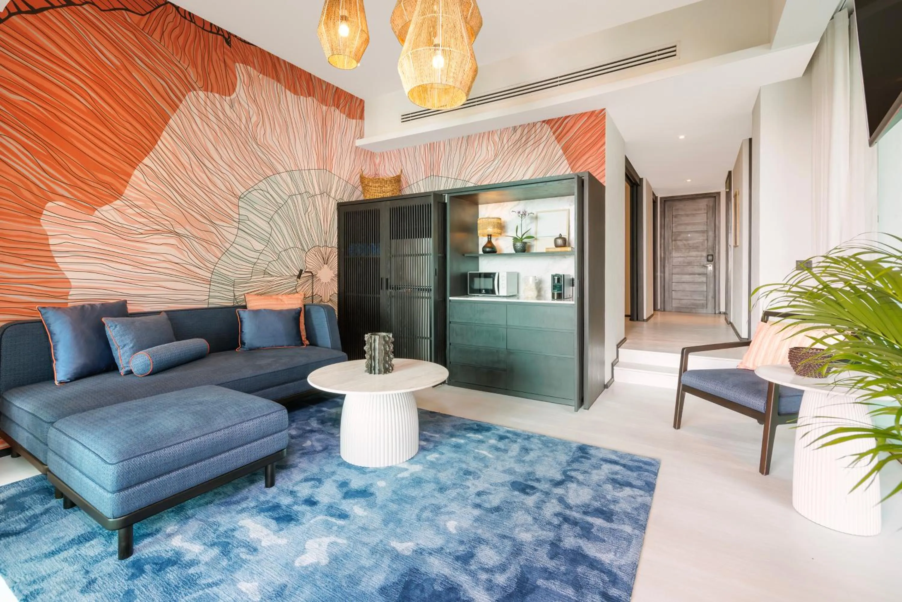 Seating area in Wyndham Grand Phuket Kalim Bay