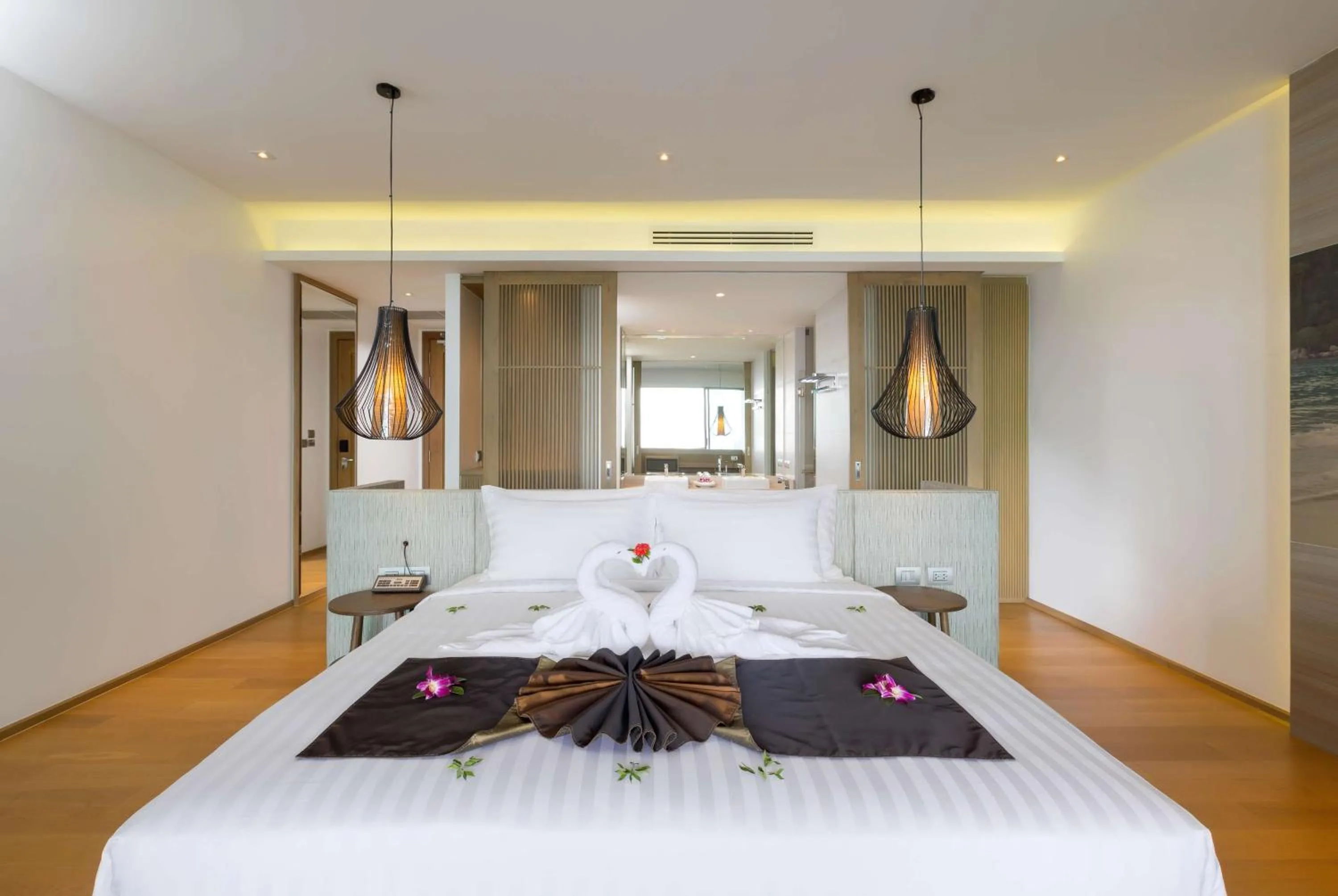 Photo of the whole room, Bed in Wyndham Grand Phuket Kalim Bay