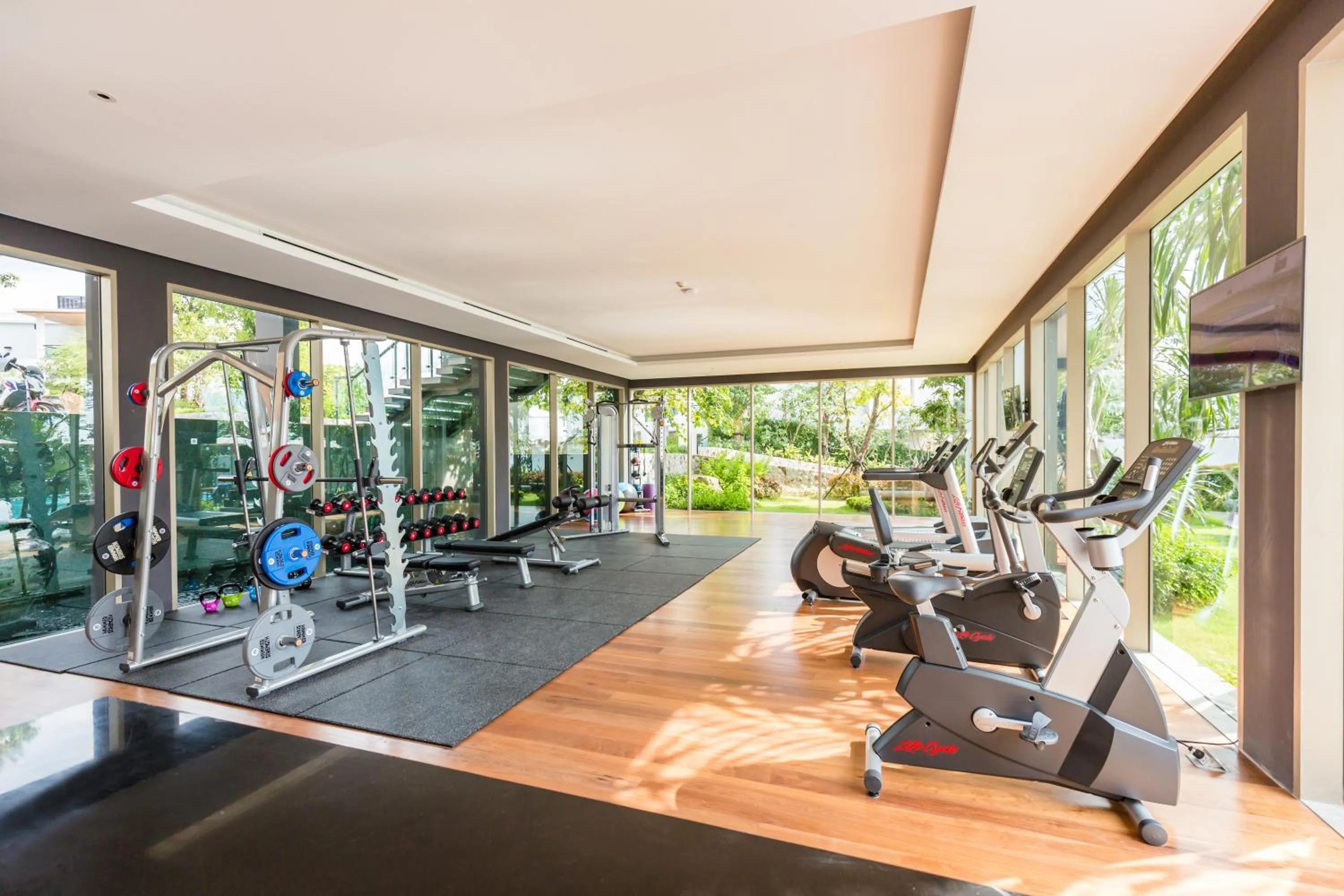 Fitness centre/facilities in Wyndham Grand Phuket Kalim Bay