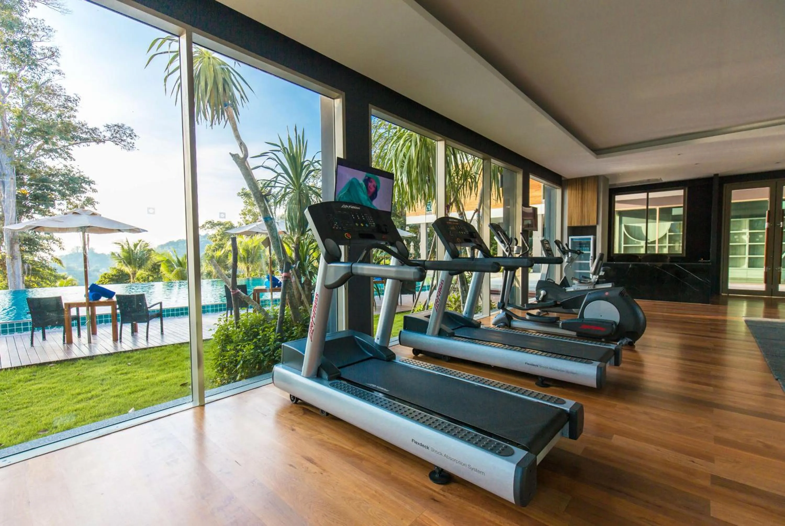 Fitness centre/facilities in Wyndham Grand Phuket Kalim Bay