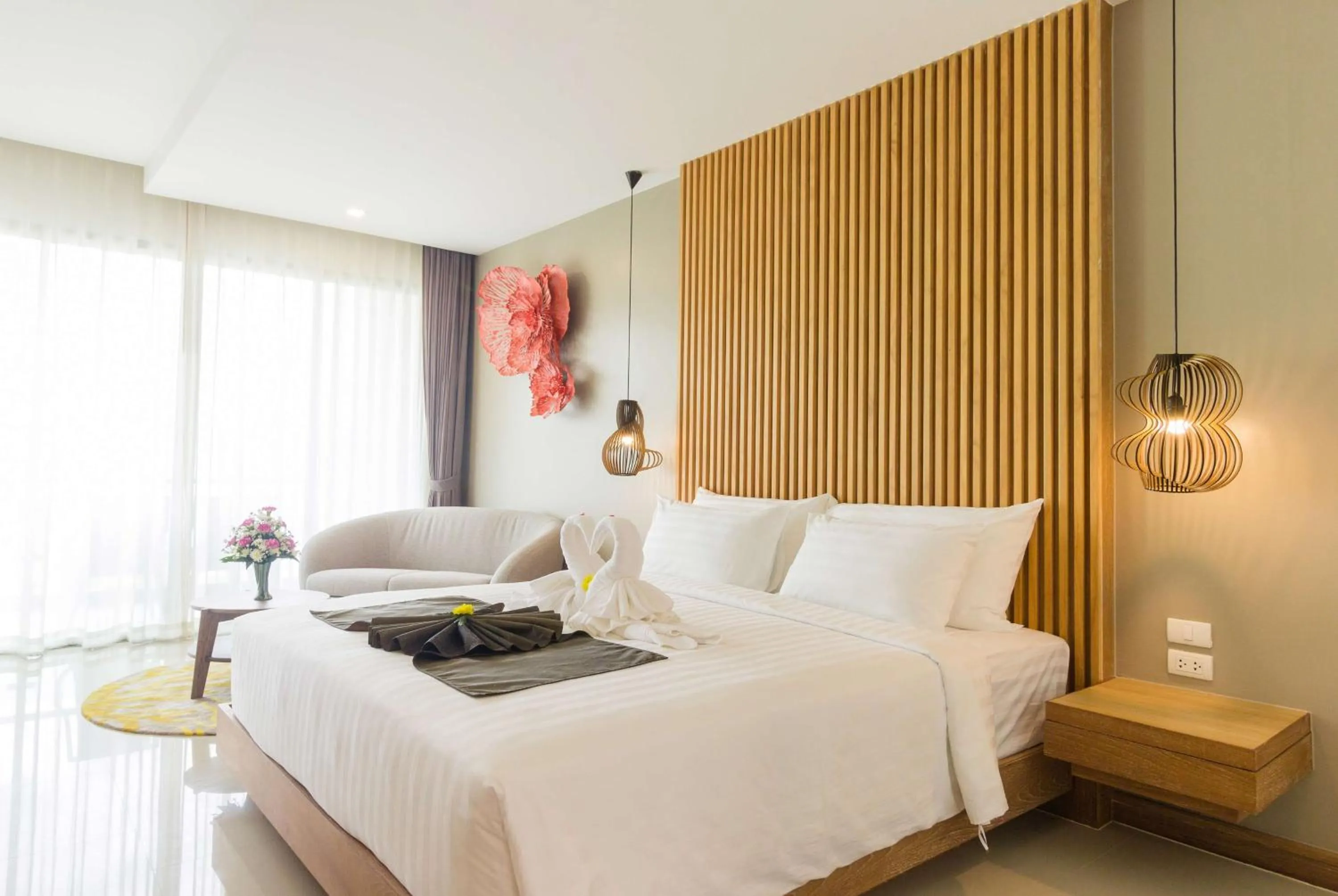Photo of the whole room, Bed in Wyndham Grand Phuket Kalim Bay