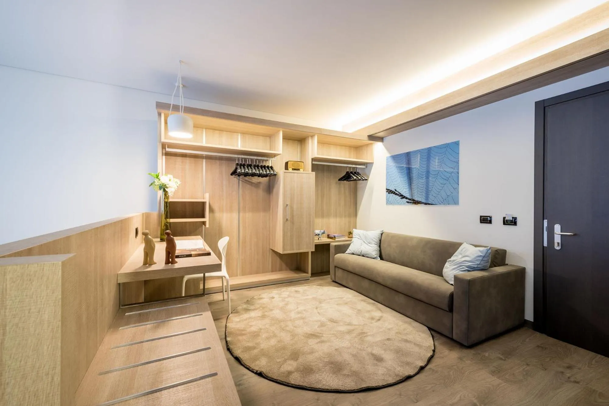 Seating area in Fuori le Mura