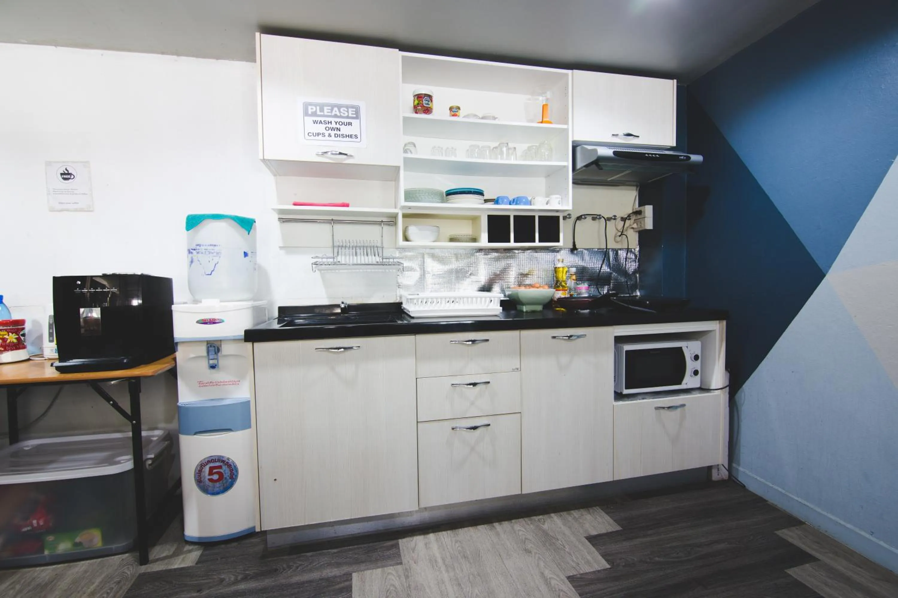 Kitchen or kitchenette in The August Hostel