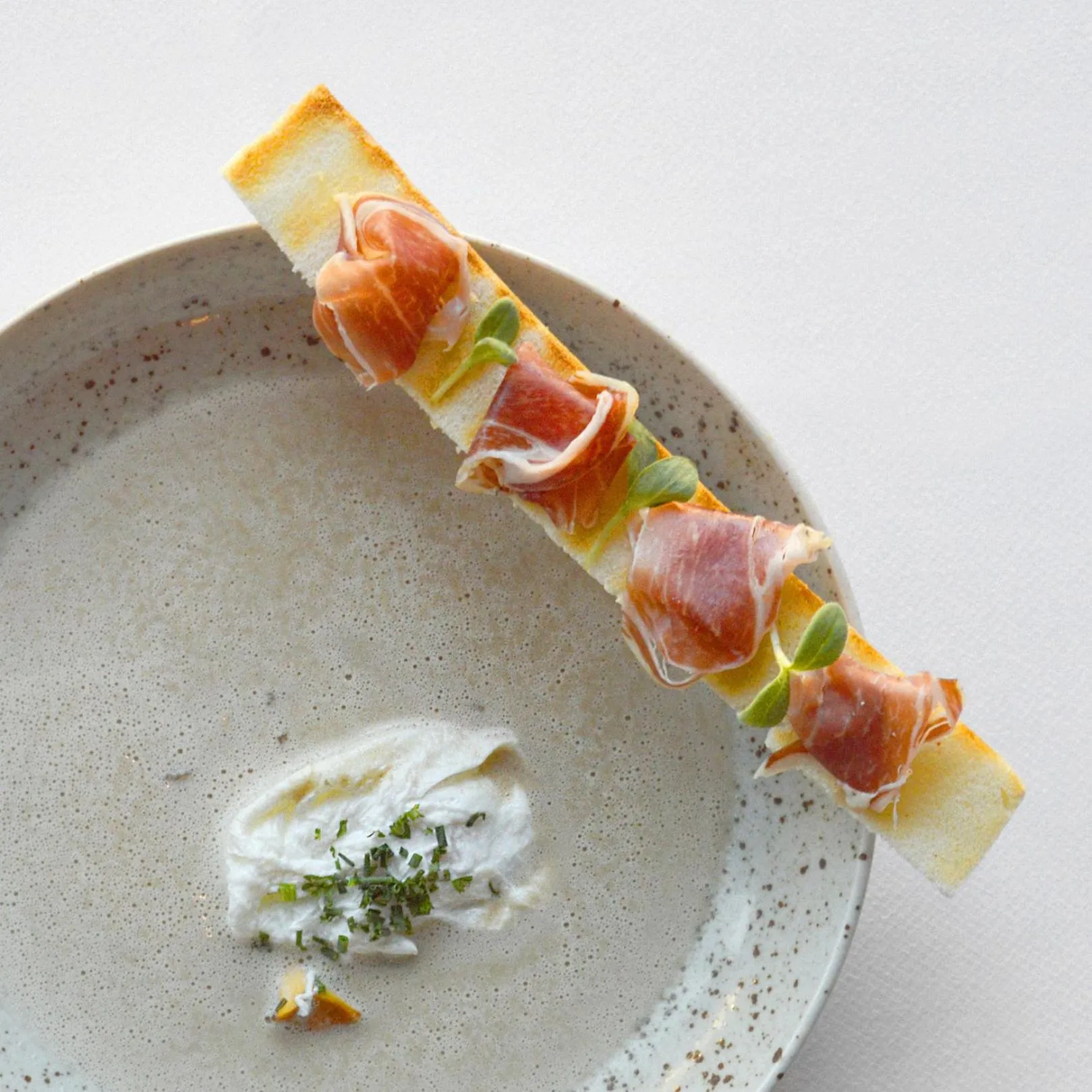 Food close-up in Hotel de la Poste - Relais de Napoleon III