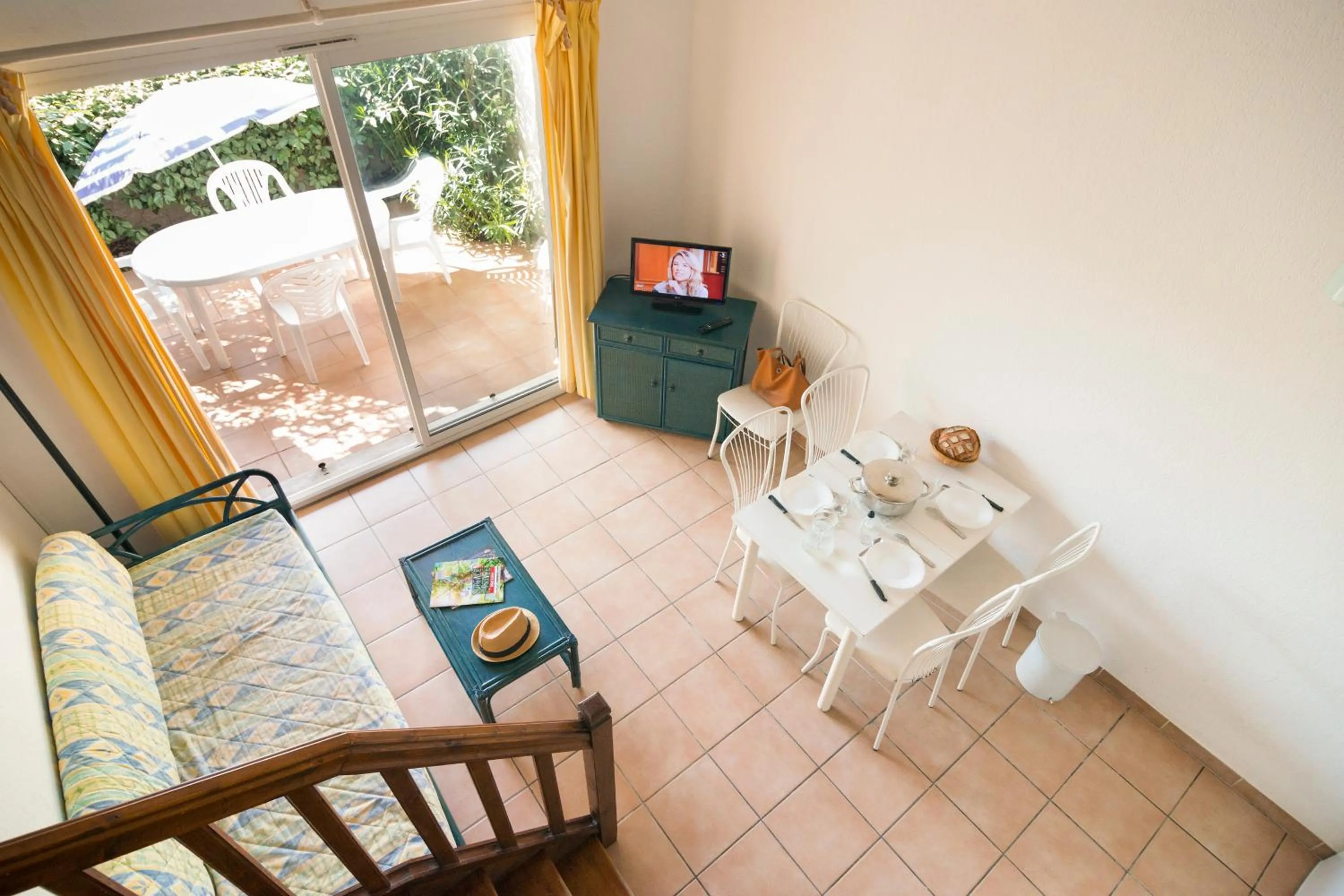Living room in Vacancéole - Résidence Samaria Village - Hacienda Beach