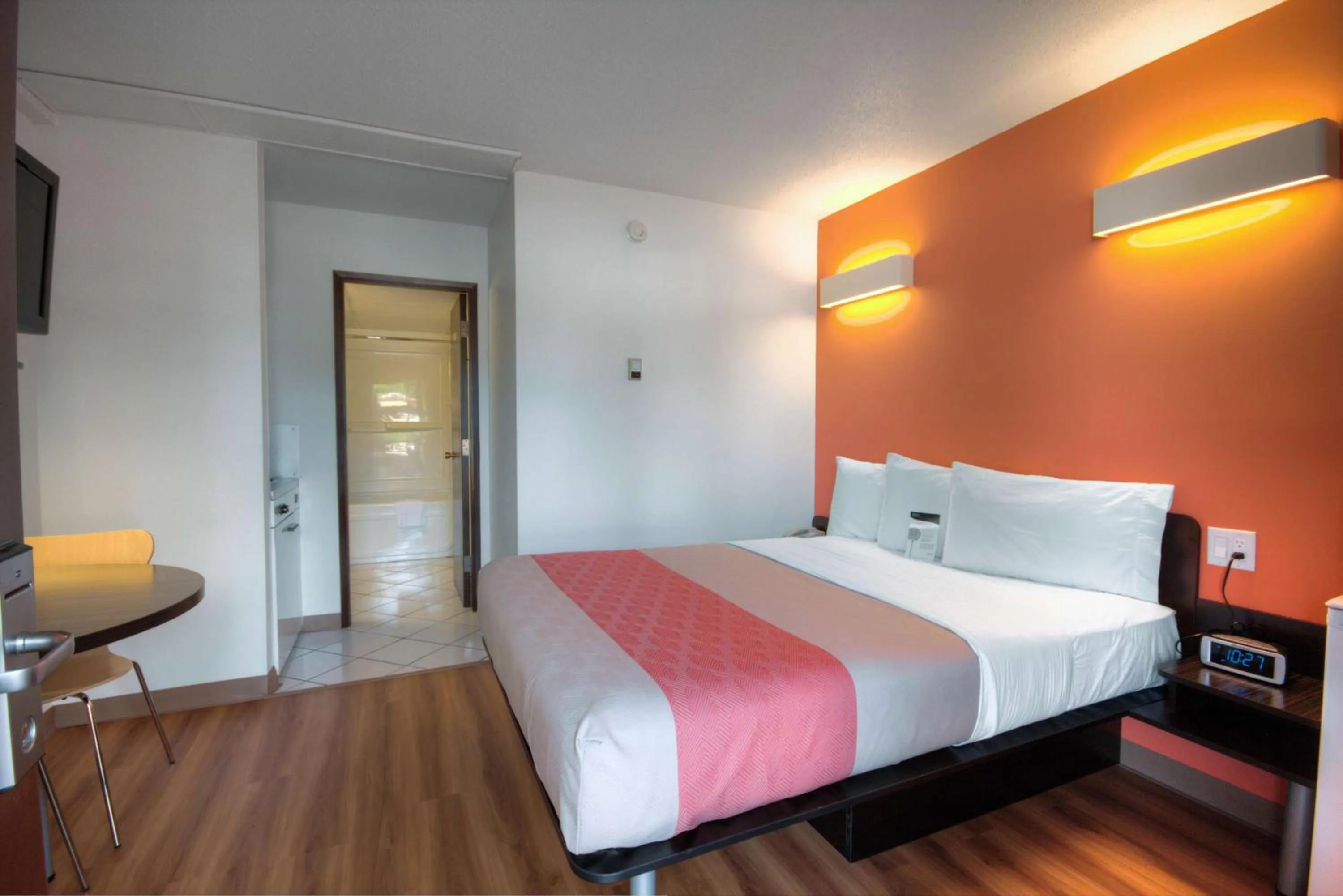 Photo of the whole room in Motel 6-Fort Nelson, BC