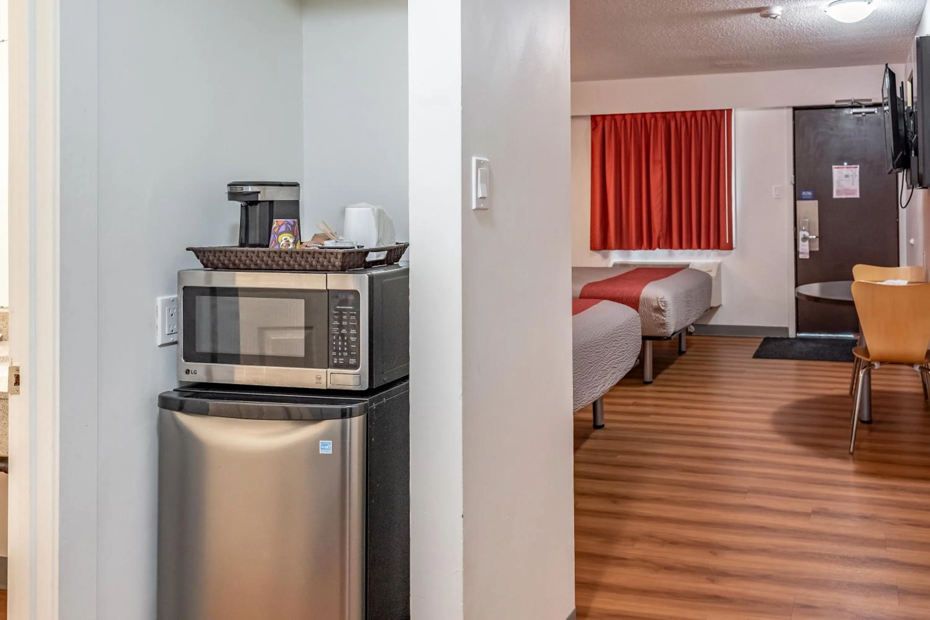 Bedroom in Motel 6-Fort Nelson, BC