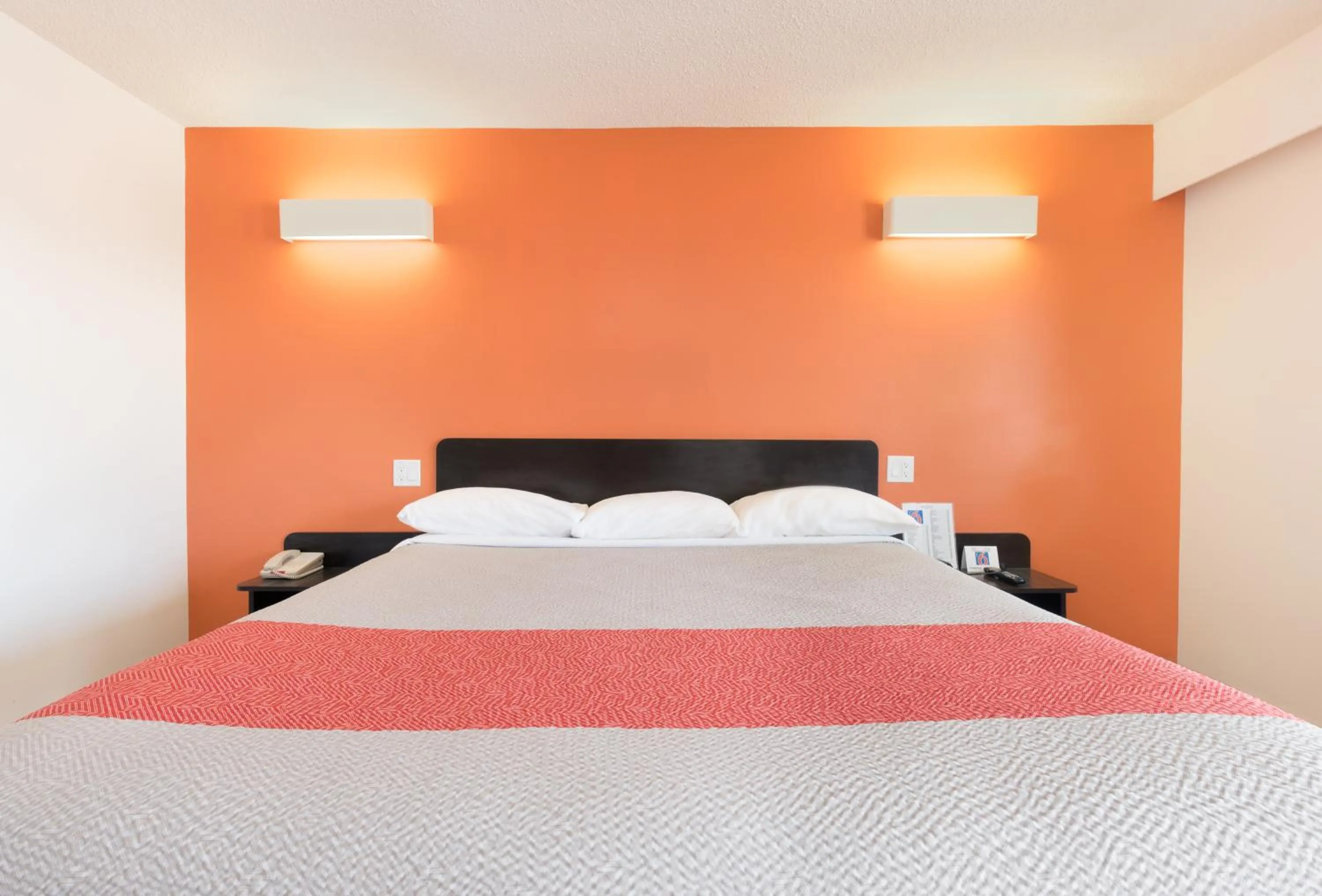 Bedroom in Motel 6-Fort Nelson, BC