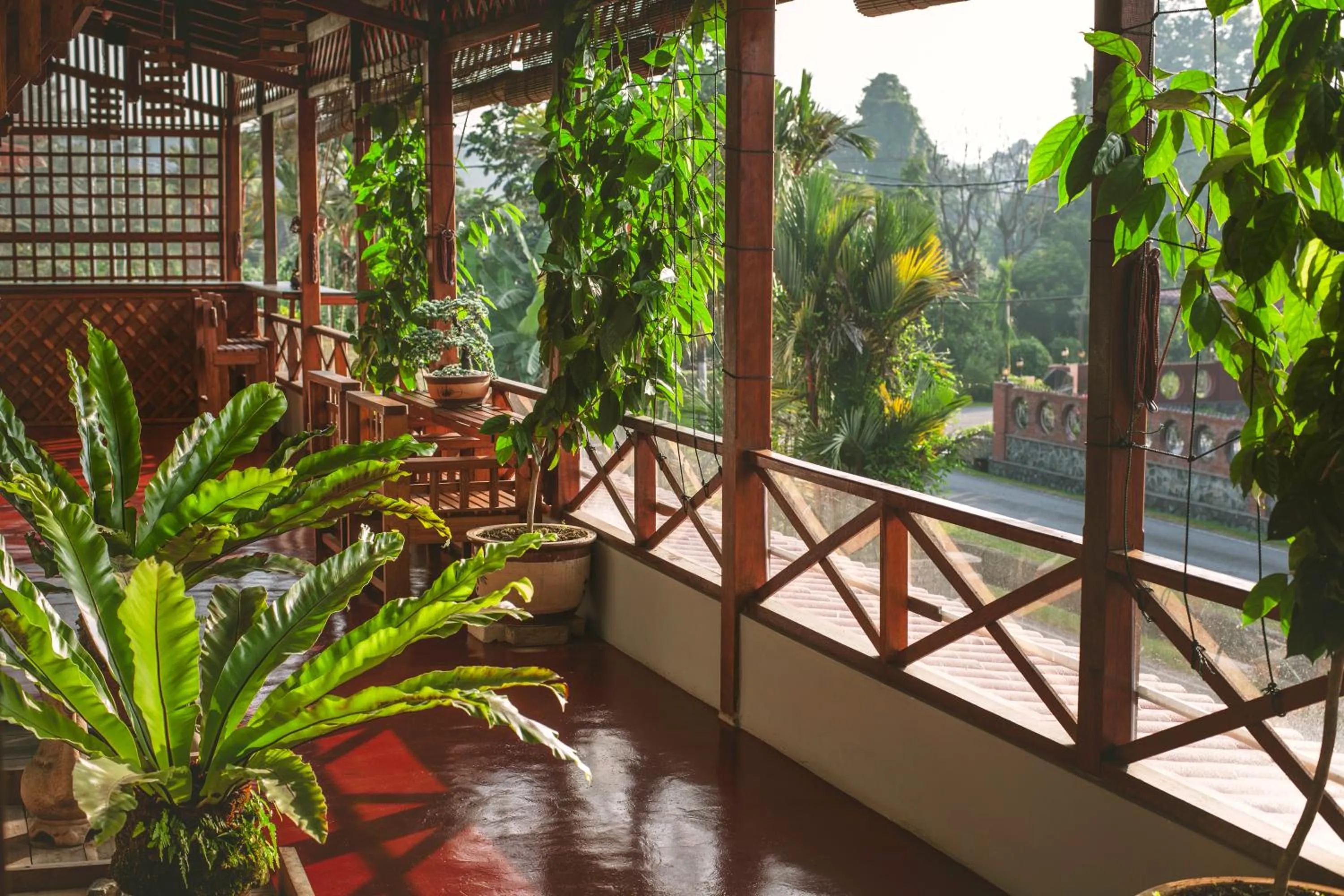 Balcony/Terrace in House Of My Eternal Love - Kulai Homestay