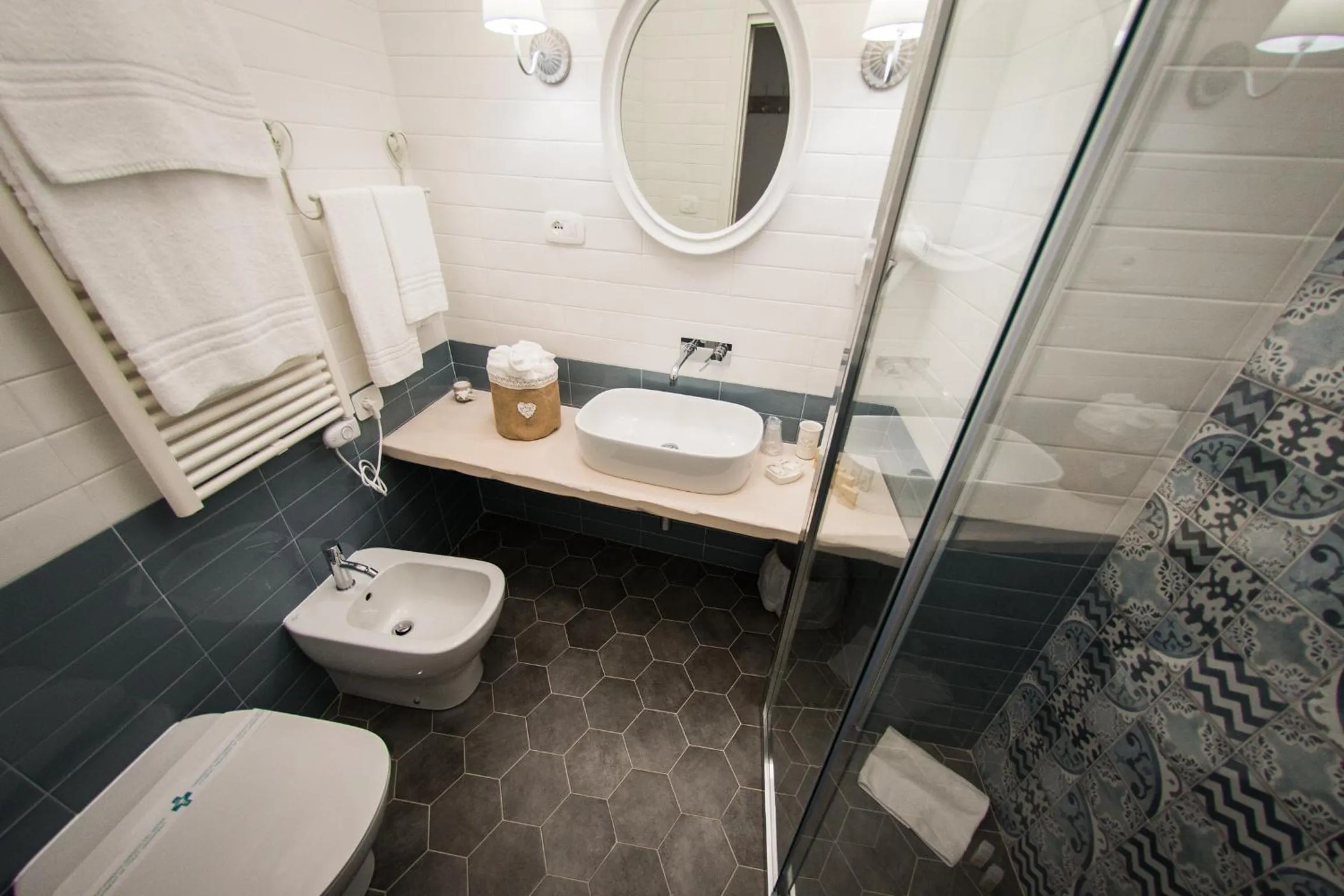 Shower in Romantica Salerno