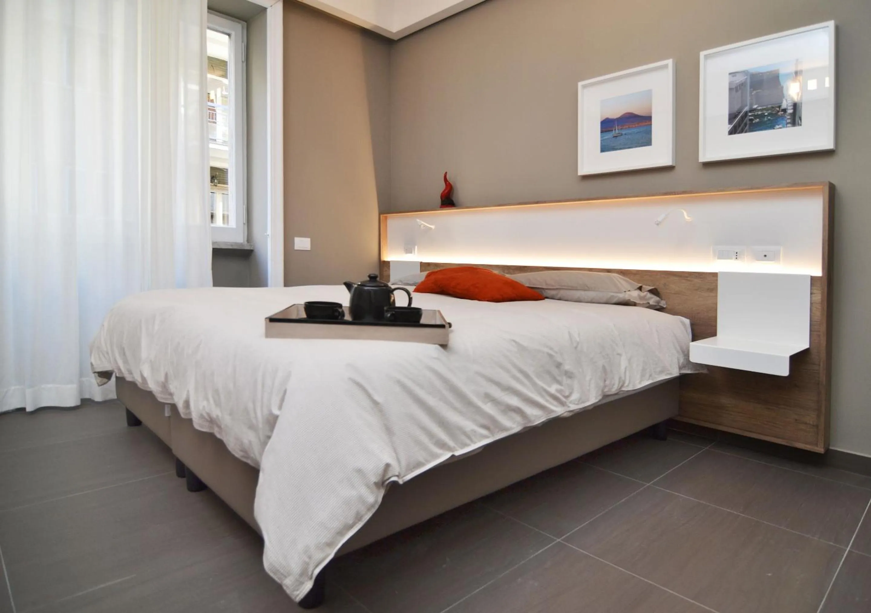 Bedroom, Bed in In Centro B&B