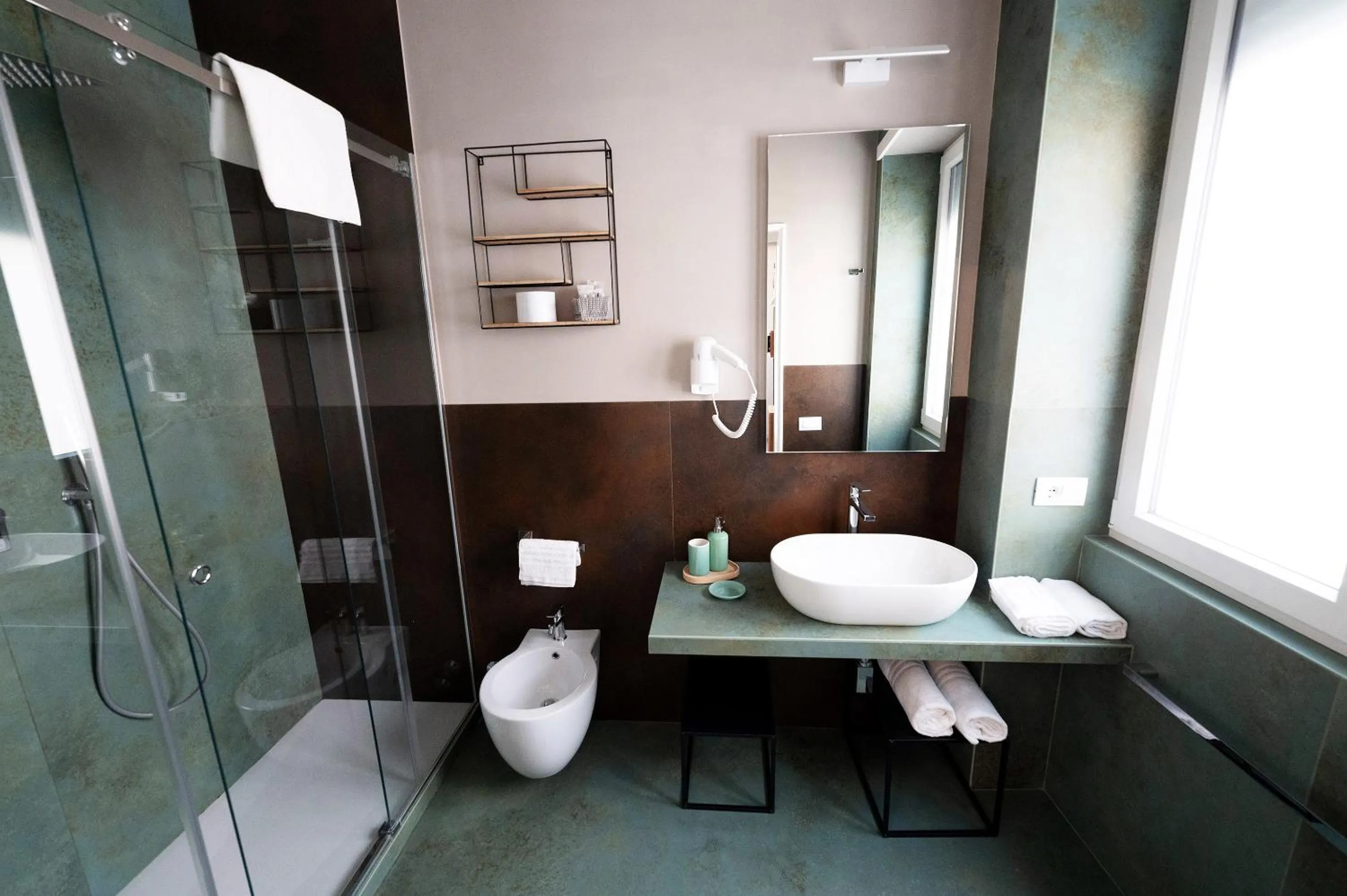 Bathroom in In Centro B&B