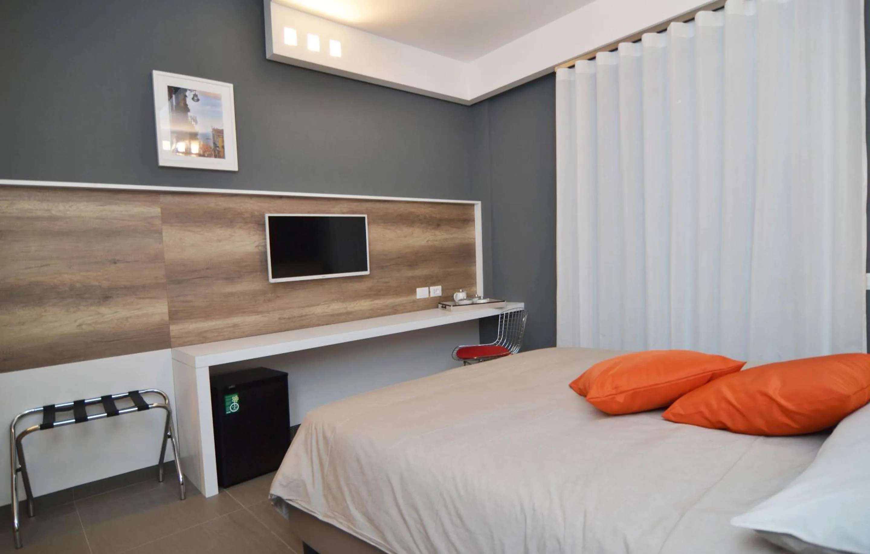 Bedroom, Bed in In Centro B&B