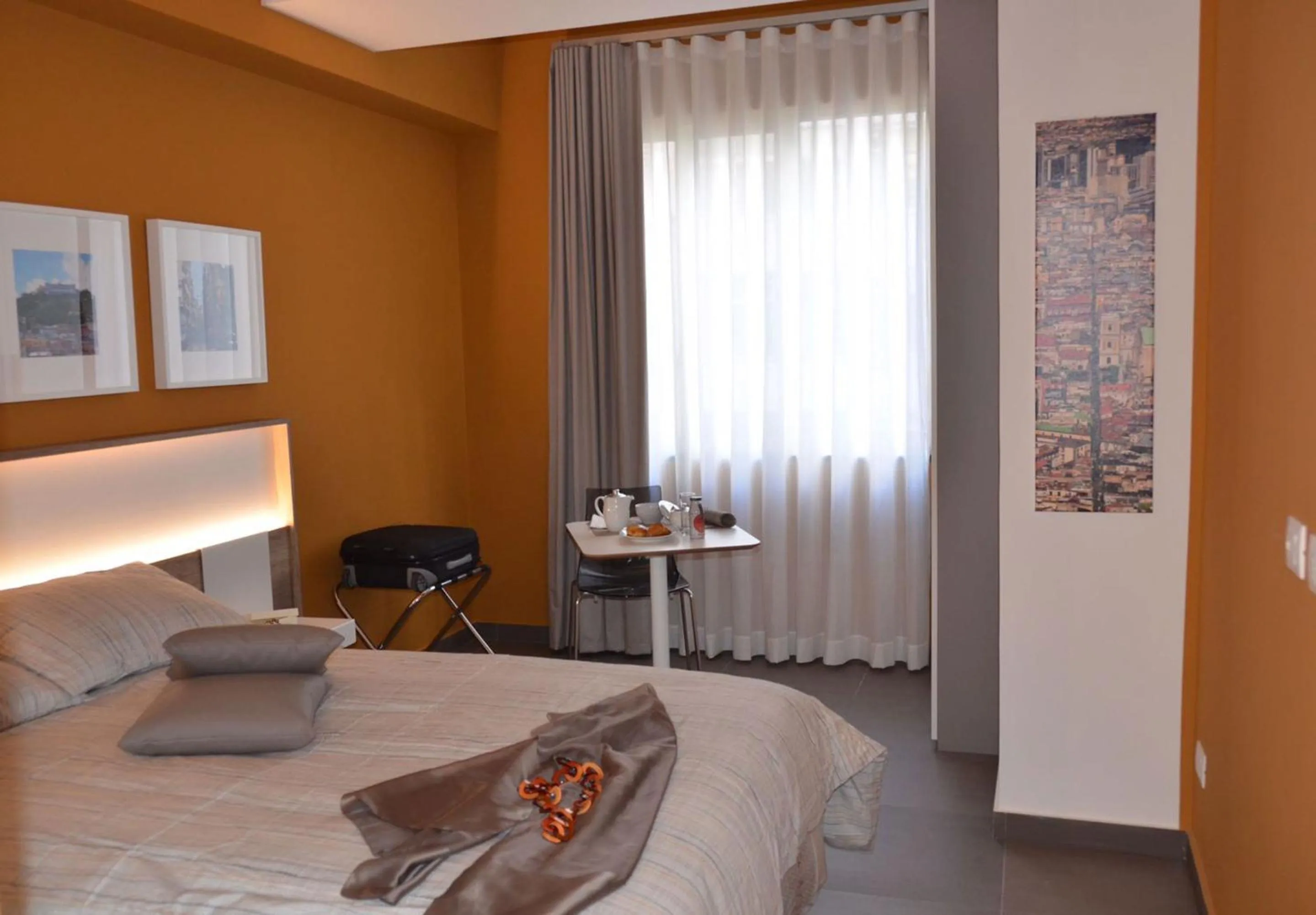 Bedroom, Bed in In Centro B&B