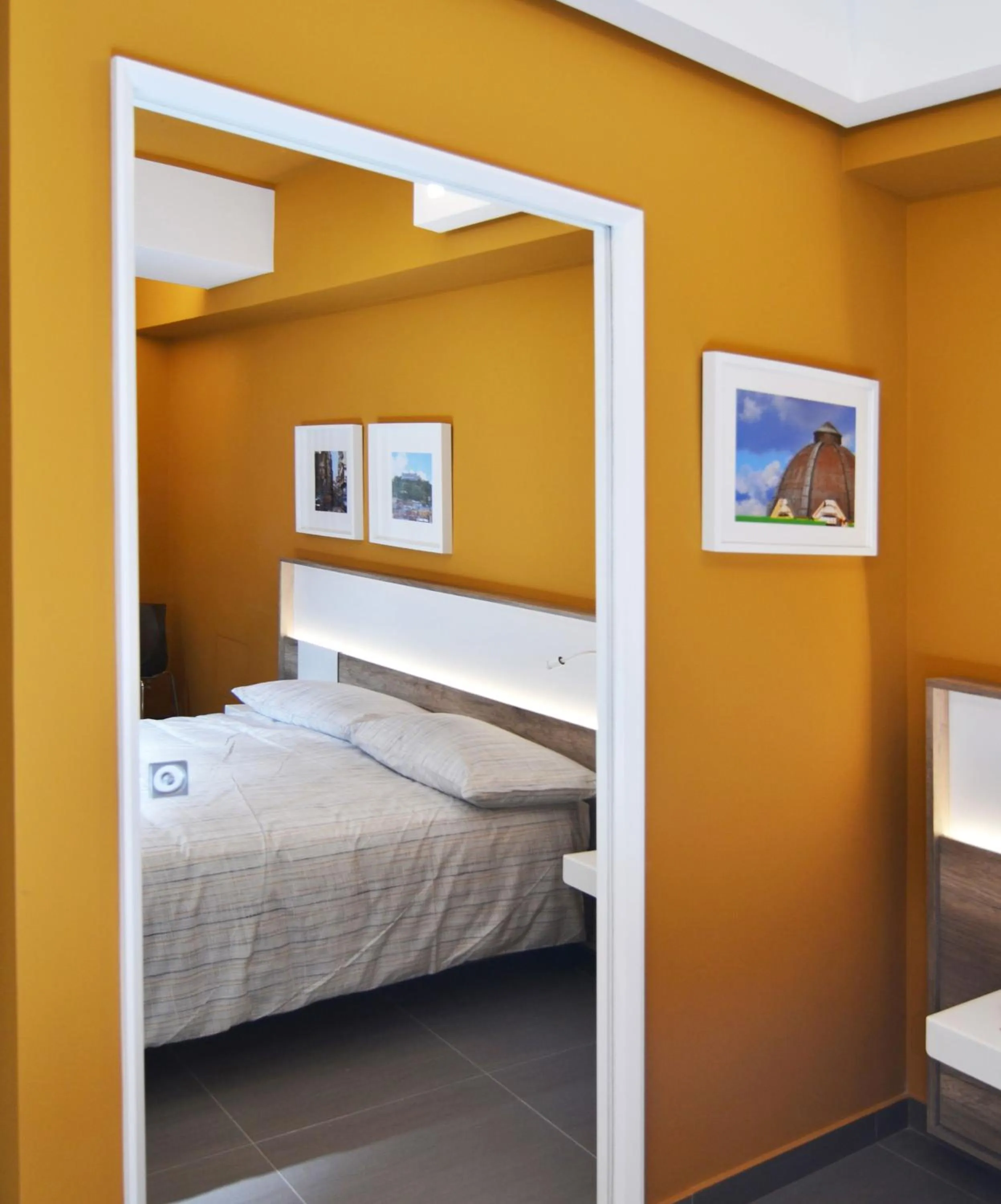 Decorative detail, Bed in In Centro B&B