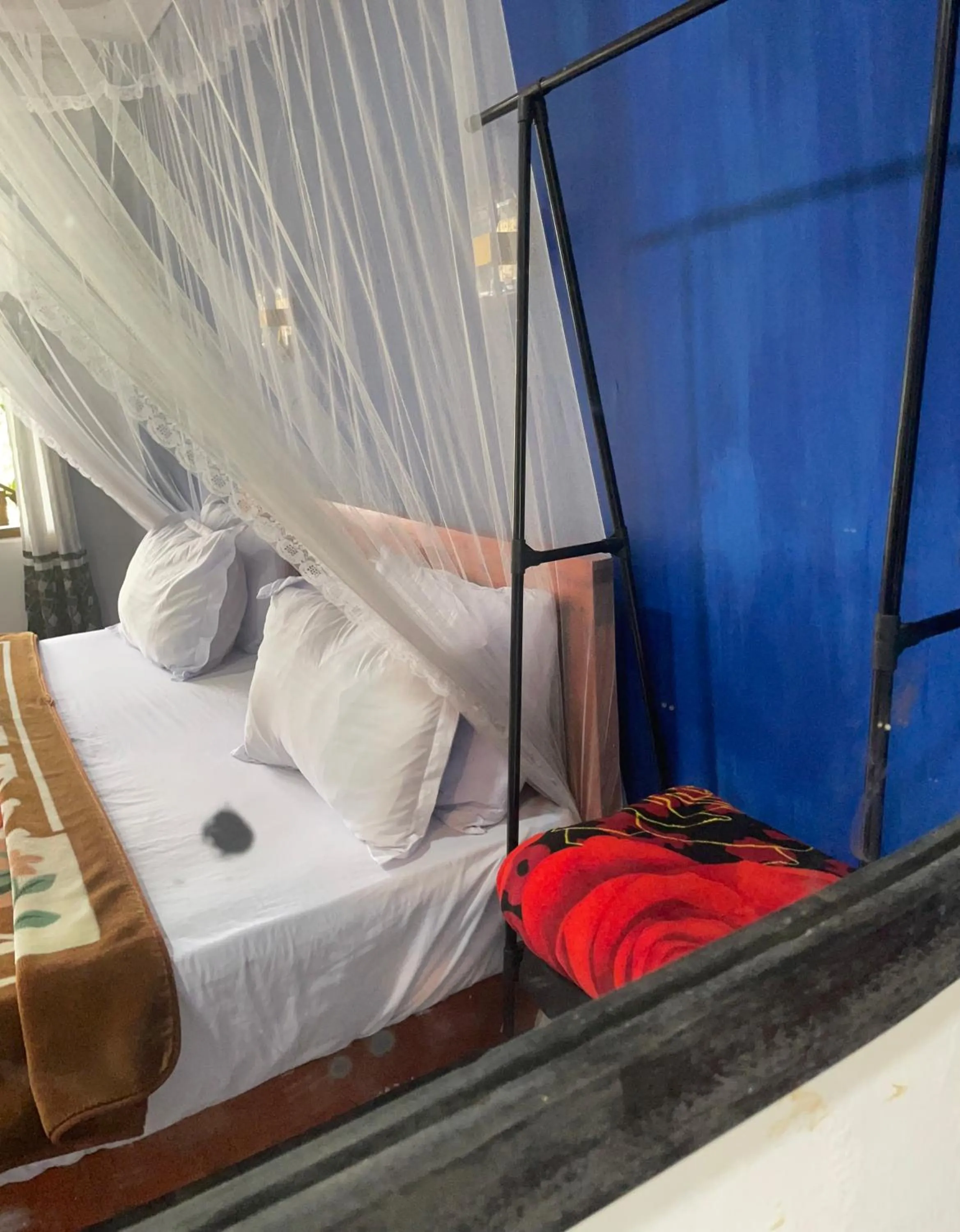 Bed in The Horizon Root Inn