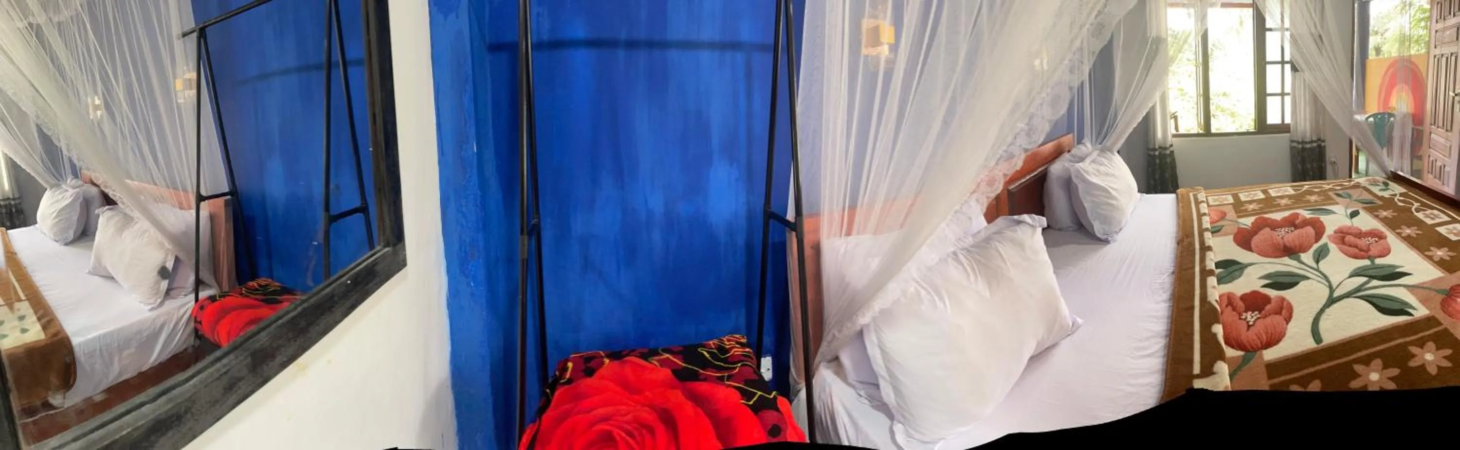 Bed in The Horizon Root Inn