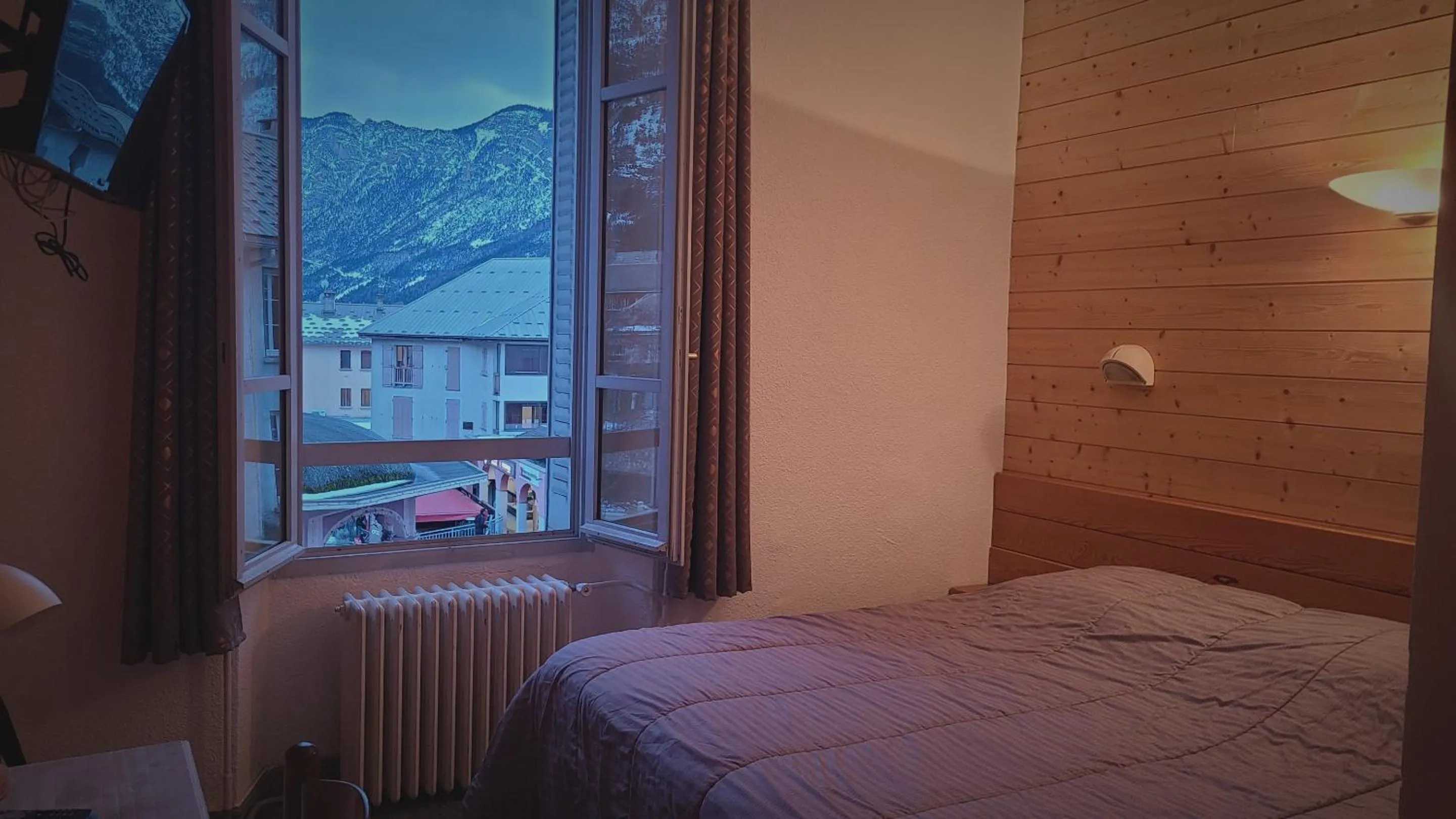 Bedroom, Bed in Hotel Glaizette