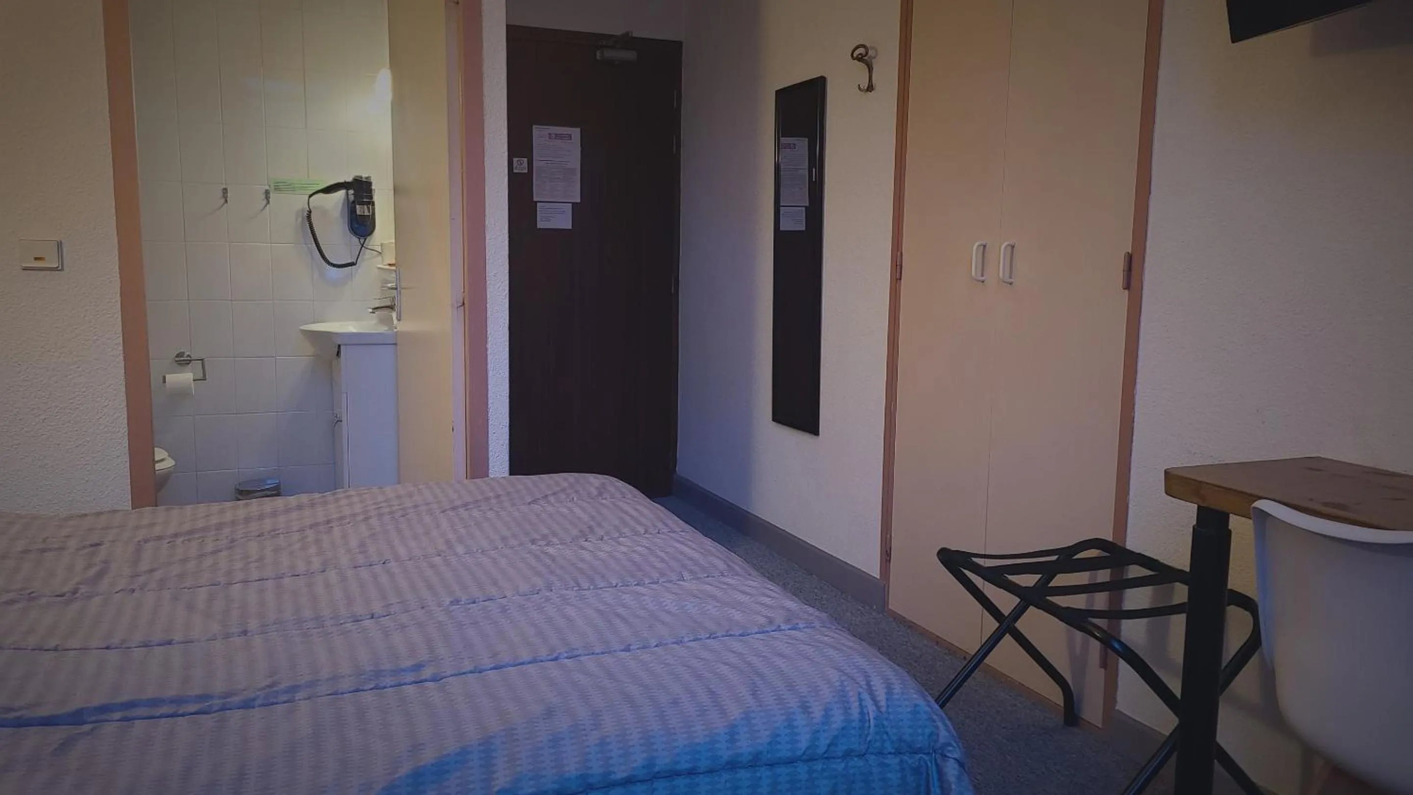 Bedroom, Bed in Hotel Glaizette