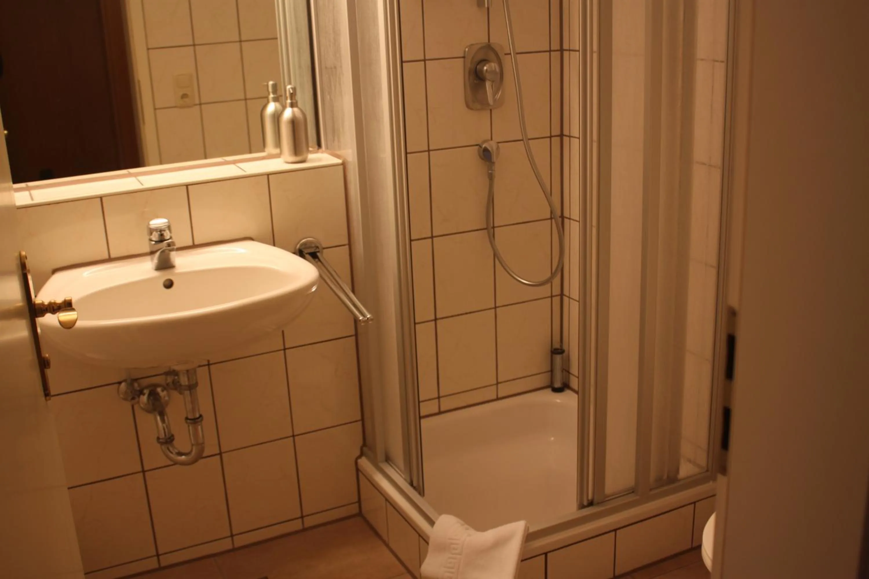 Bathroom in Hotel Mainblick Garni