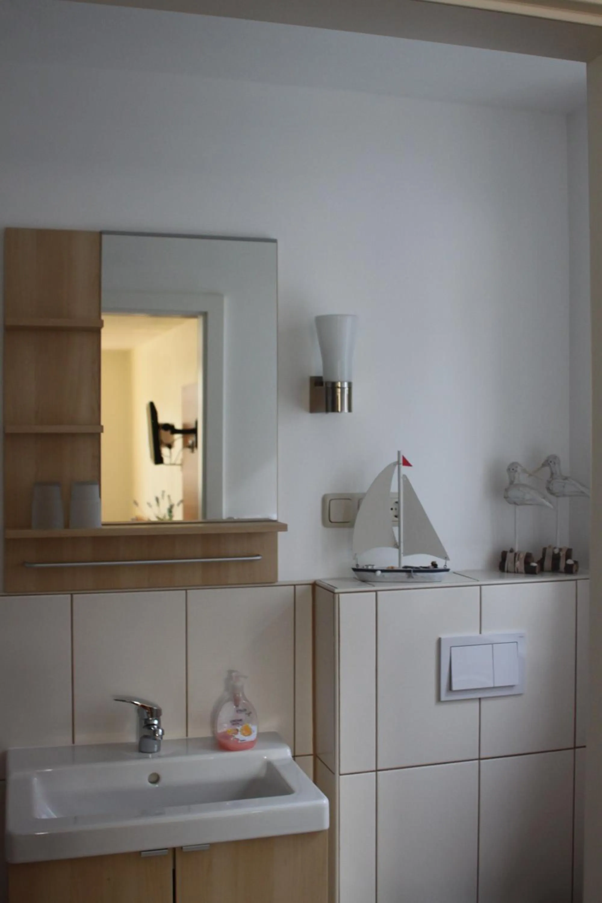 Bathroom in Hotel Mainblick Garni