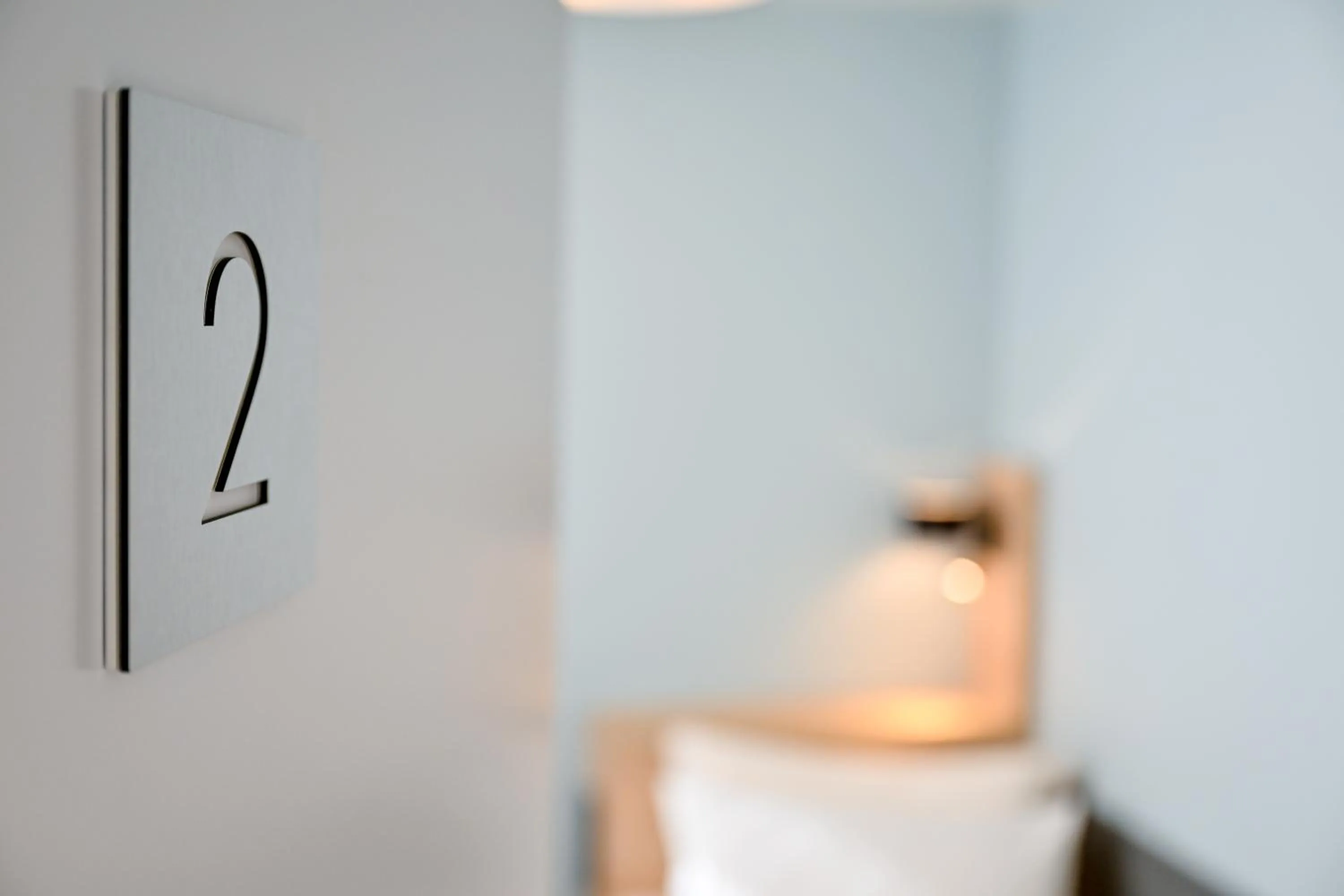 Bed in Hotel Mainblick Garni