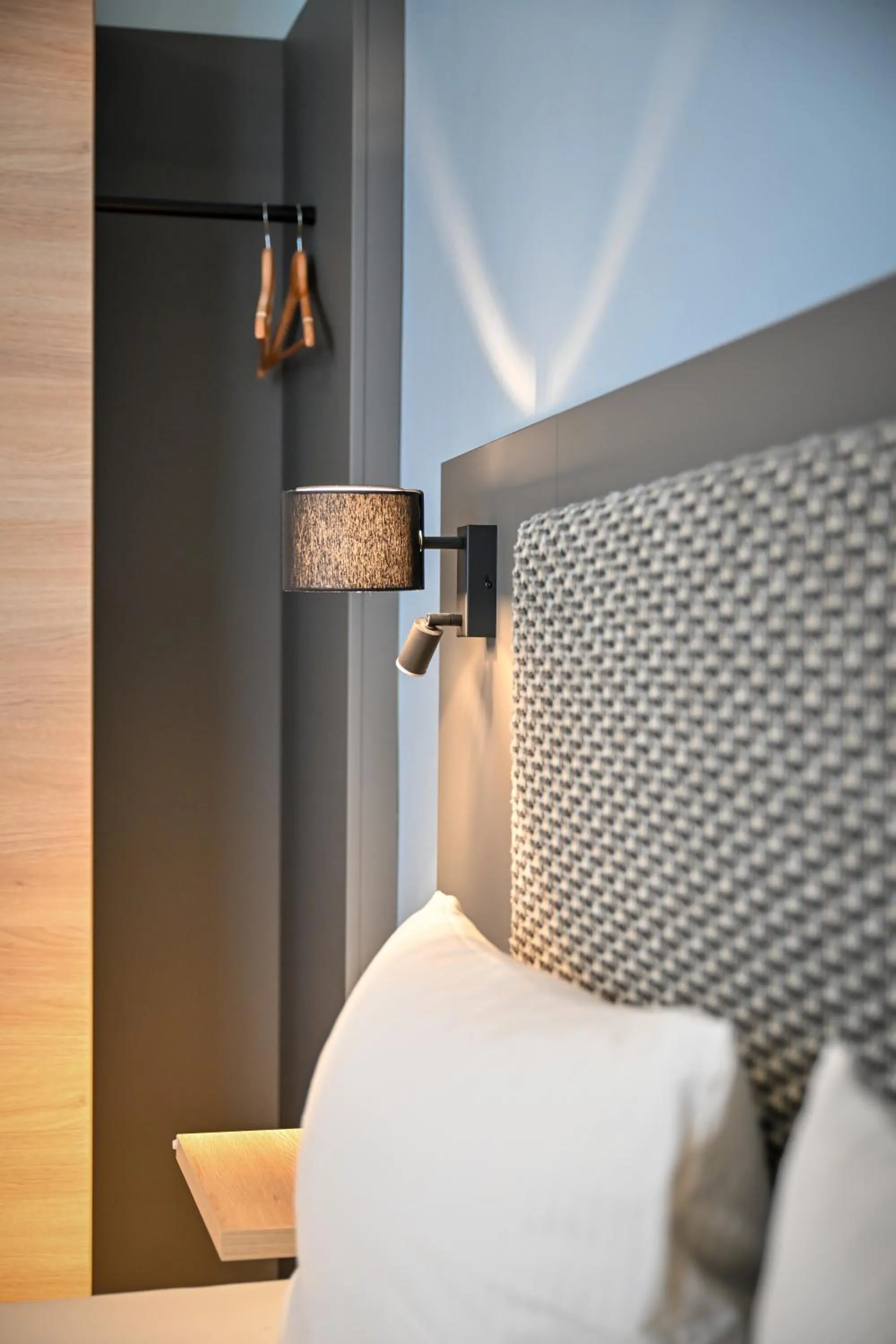 Bed in Hotel Mainblick Garni