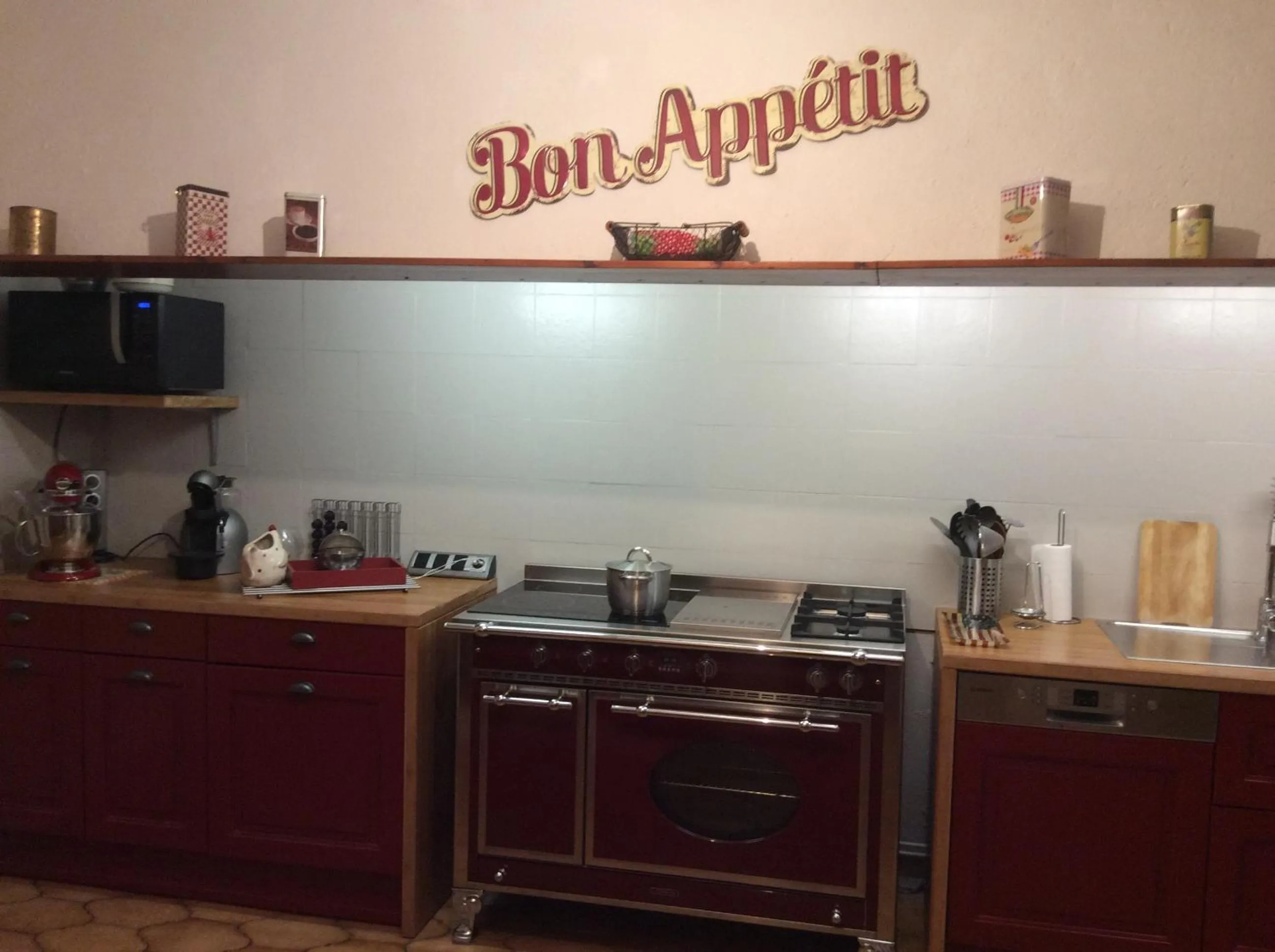 Kitchen or kitchenette in Relais des Chaux