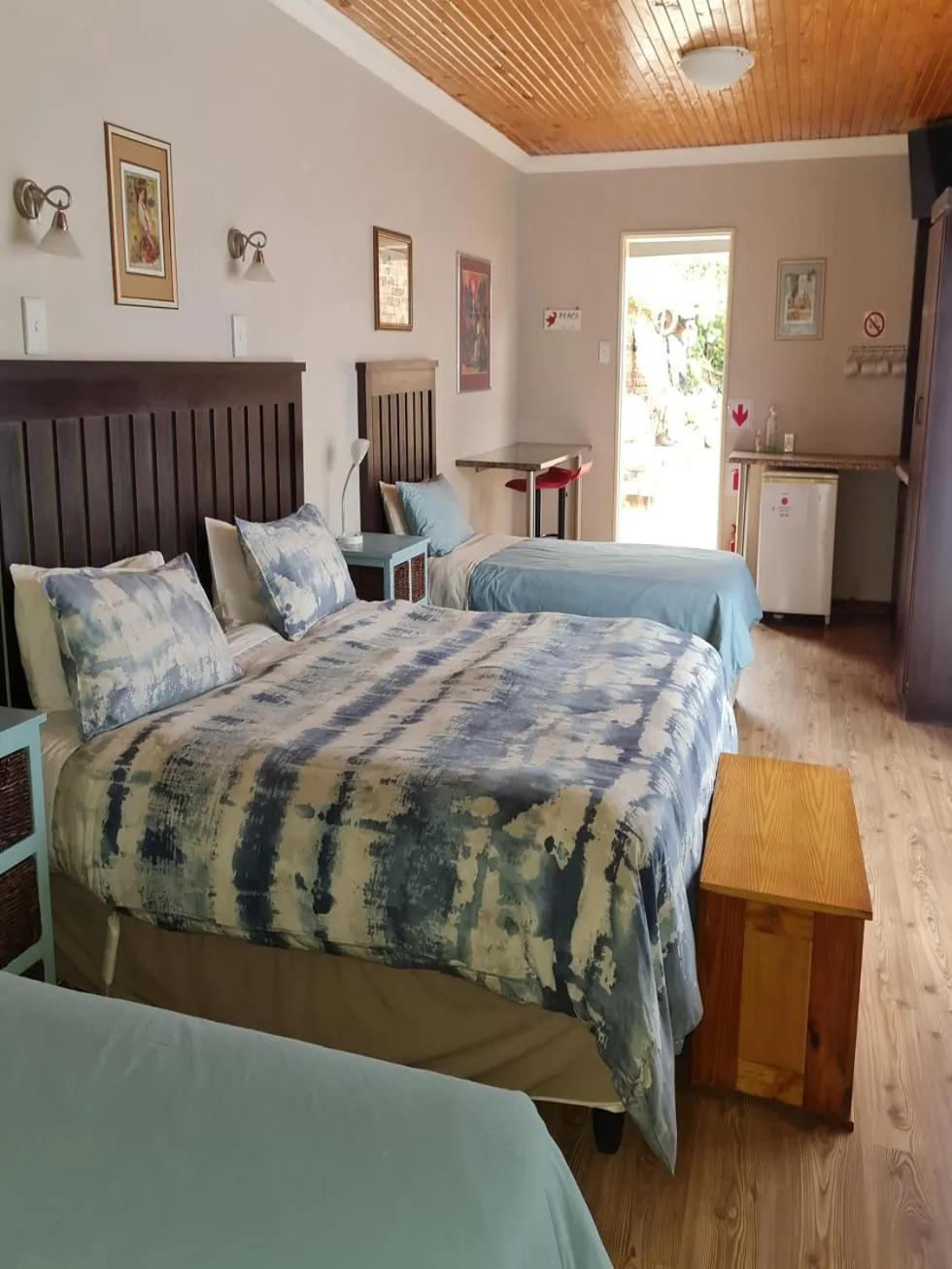 Bedroom, Bed in Skietberg Lodge