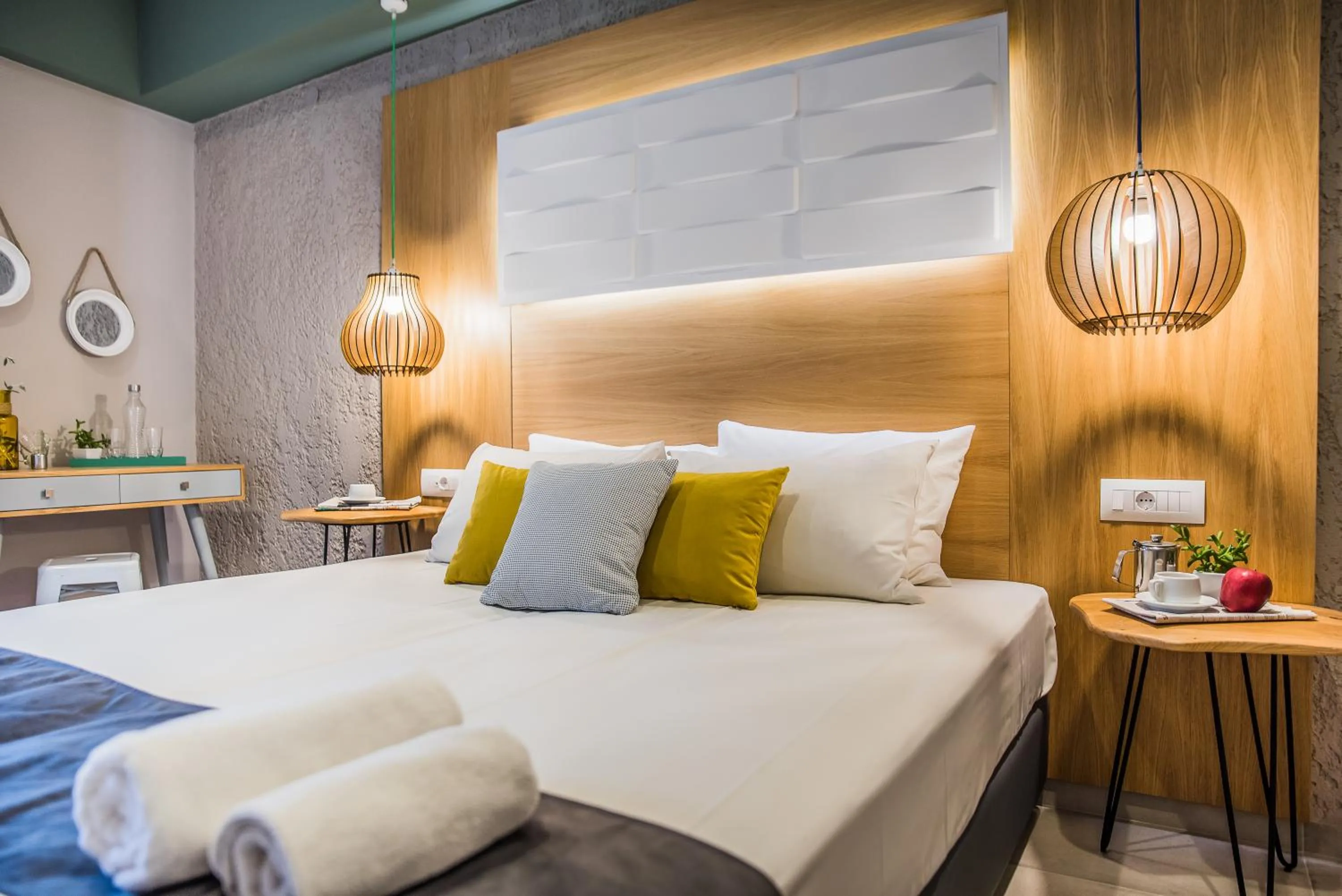 Bed in Sunshine Boutique Hotel by Estia