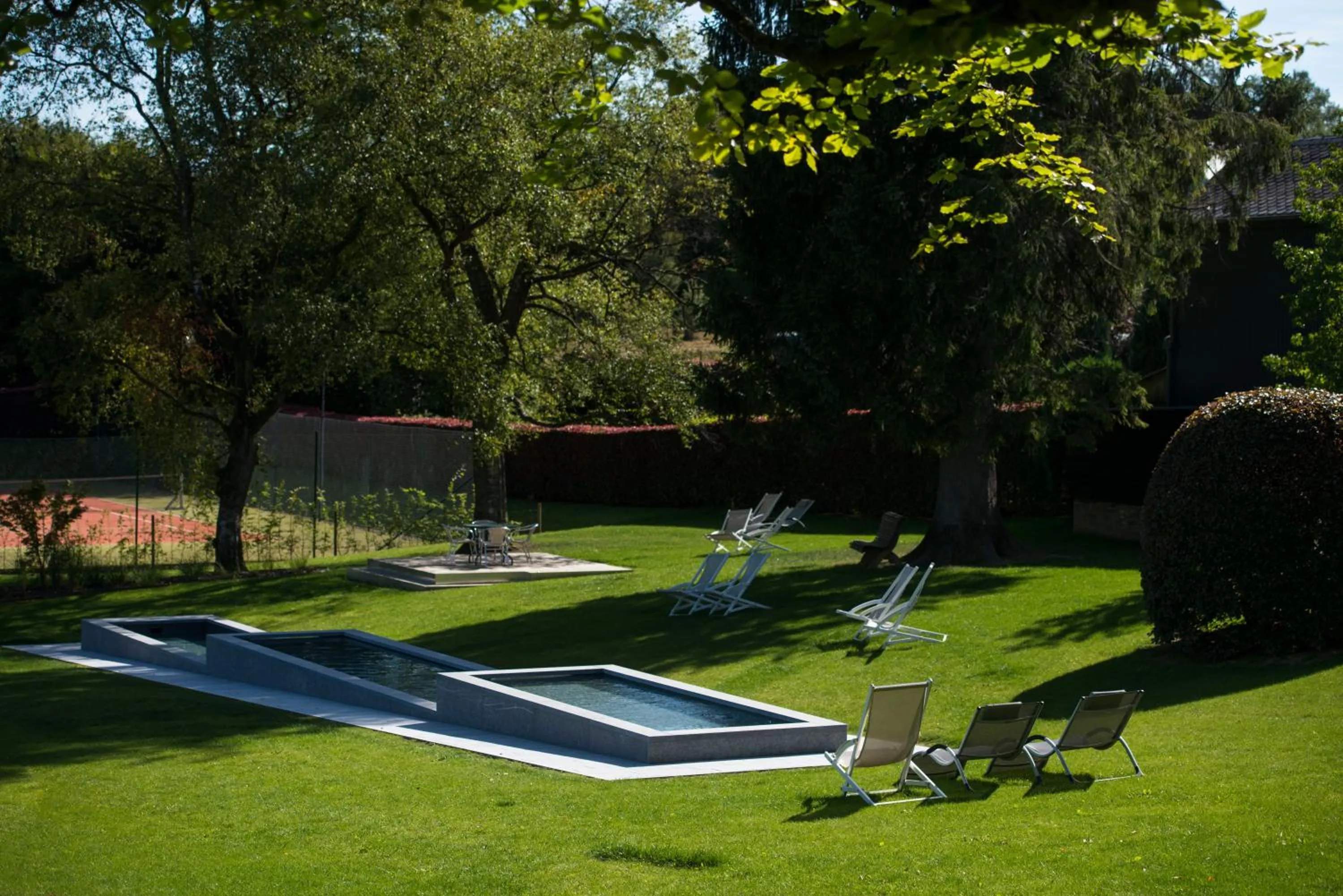 Garden in Hotel des Ardennes